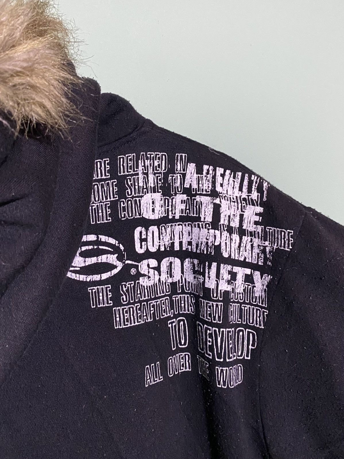 If Six Was Nine IMPALA POEM FUR HOODIE PUNK GOTHIC Size US M / EU 48-50 / 2 - 5 Thumbnail