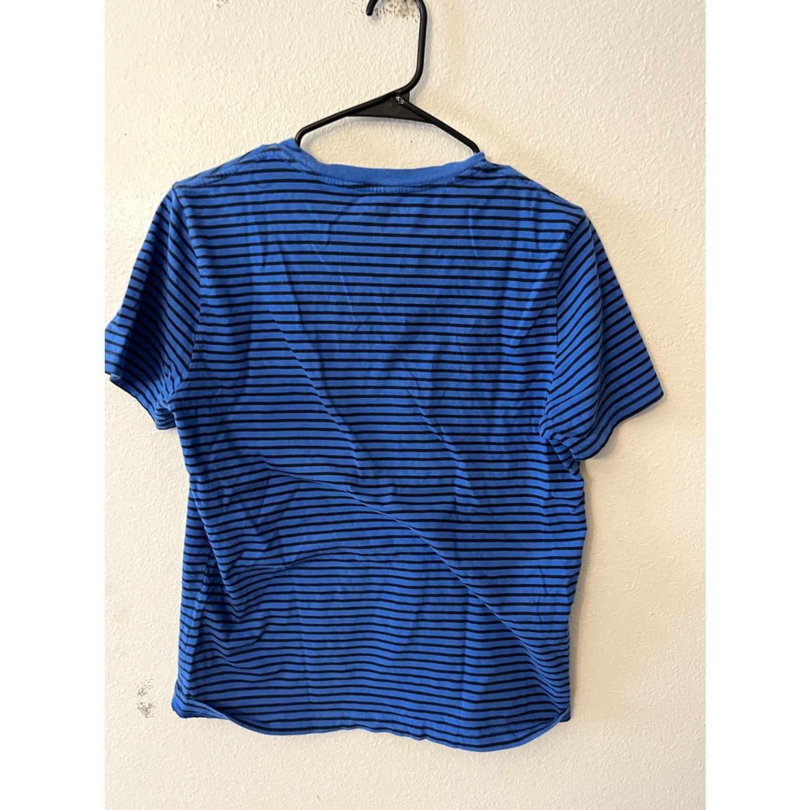 Nautica VINTAGE Nautica Men’s T-Shirt Short Sleeve Crew Neck Cotton Blue Striped All Seasons S Size US S / EU 44-46 / 1 - 3 Thumbnail