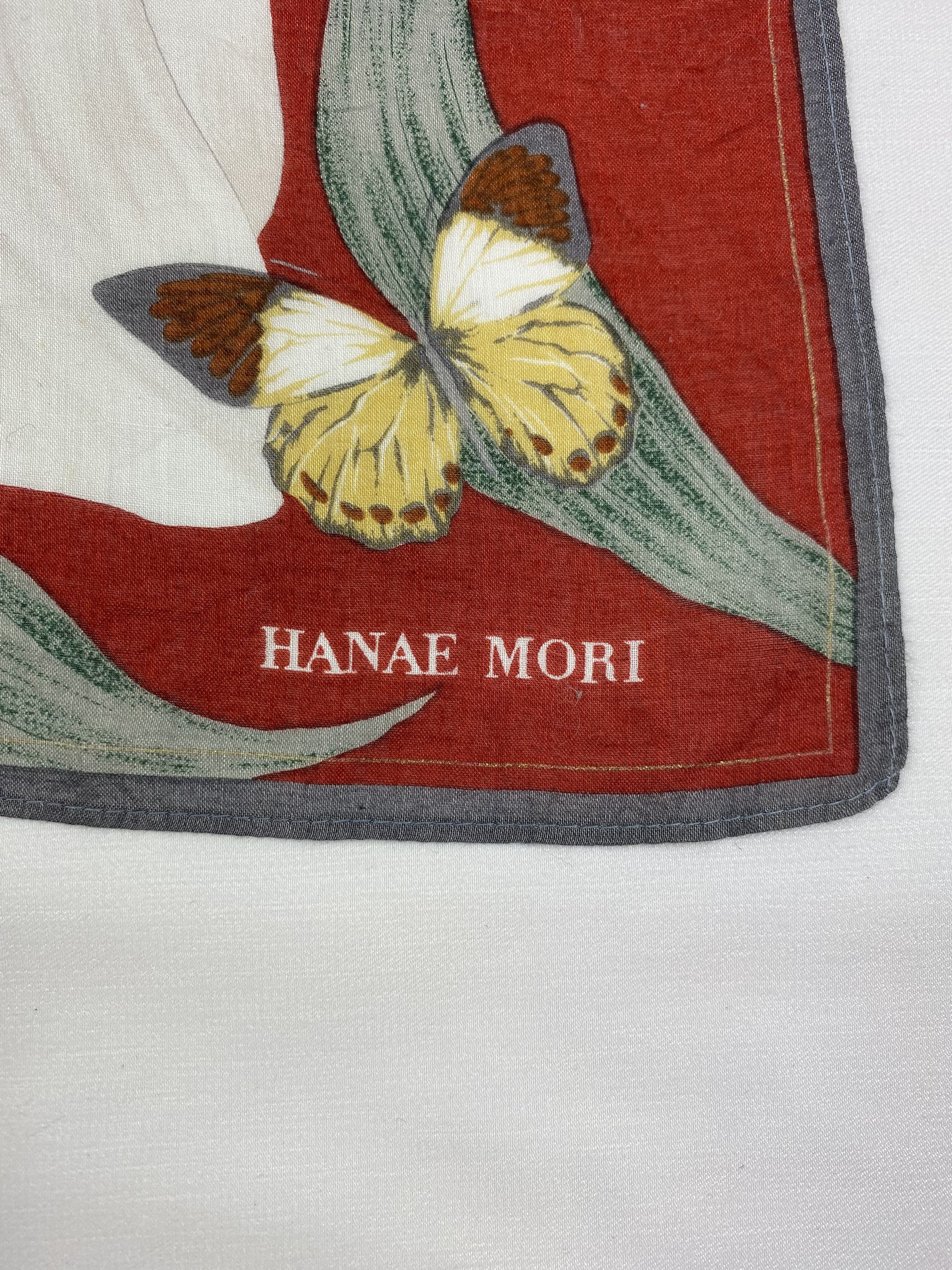 Hanae Mori × Japanese Brand × Vintage Hanae Mori Handkerchief / Bandana / Neckerchief Size ONE SIZE - 5 Thumbnail