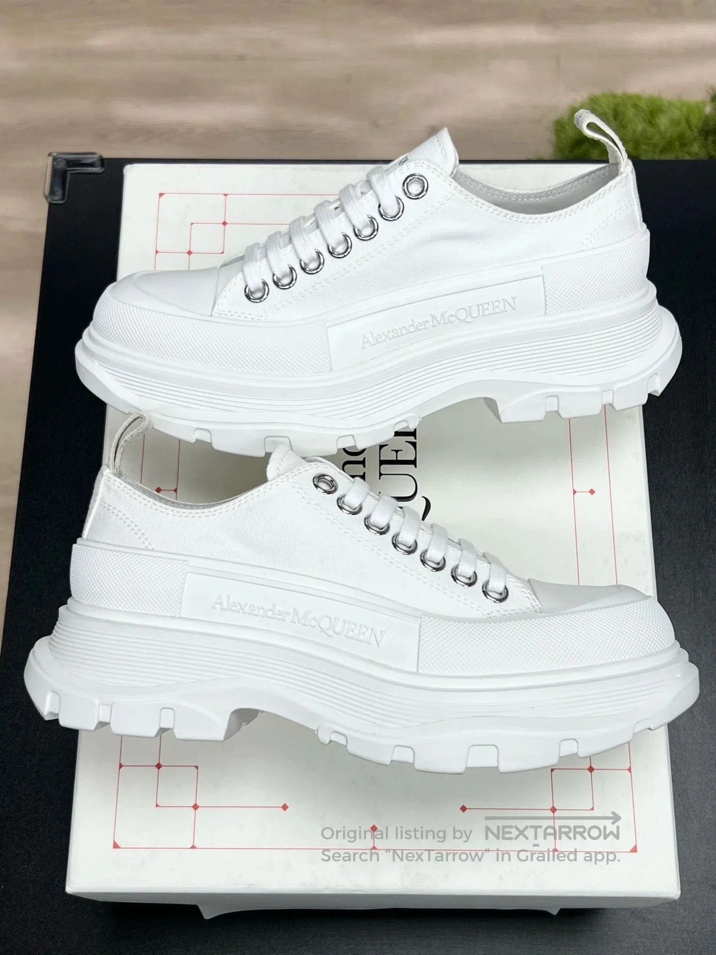 Alexander McQueen mcq white low. Size US 5.5 / EU 38 - 4 Thumbnail