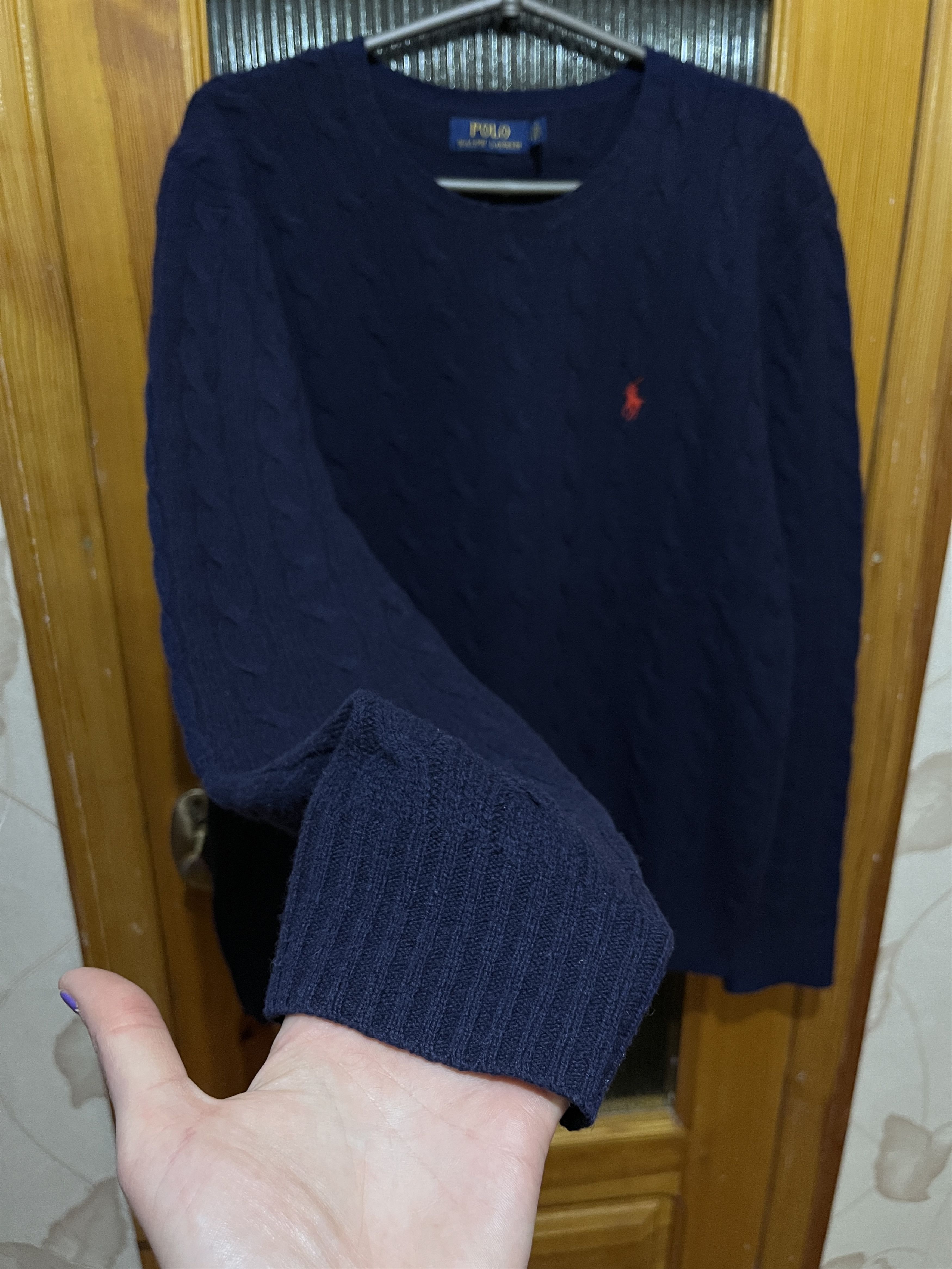 Polo Ralph Lauren Luxury Polo Ralph Lauren Wool Cashmere Sweater Size US L / EU 52-54 / 3 - 2 Thumbnail