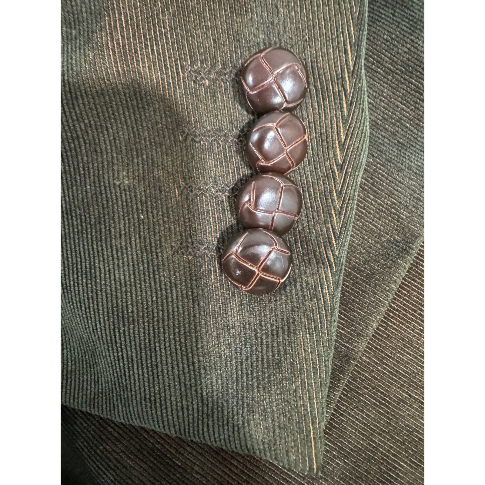 Other Rizzoli Uomo Corduroy Blazer 46 Brown Victory Outreach Size 46S - 16 Thumbnail