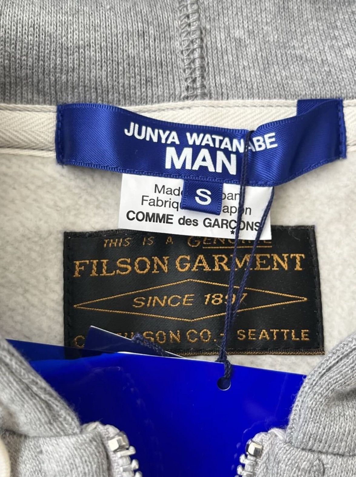 Junya Watanabe Junya Watanabe X FILSON Zip Up Hoodie Size US S / EU 44-46 / 1 - 3 Thumbnail