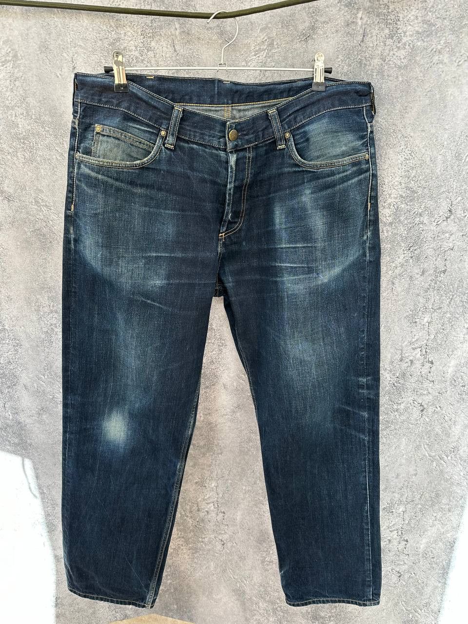 Carhartt × Vintage Carhartt WIP Marlow Pant Denim Blue Jeans Size US 36 / EU 52 - 2 Thumbnail