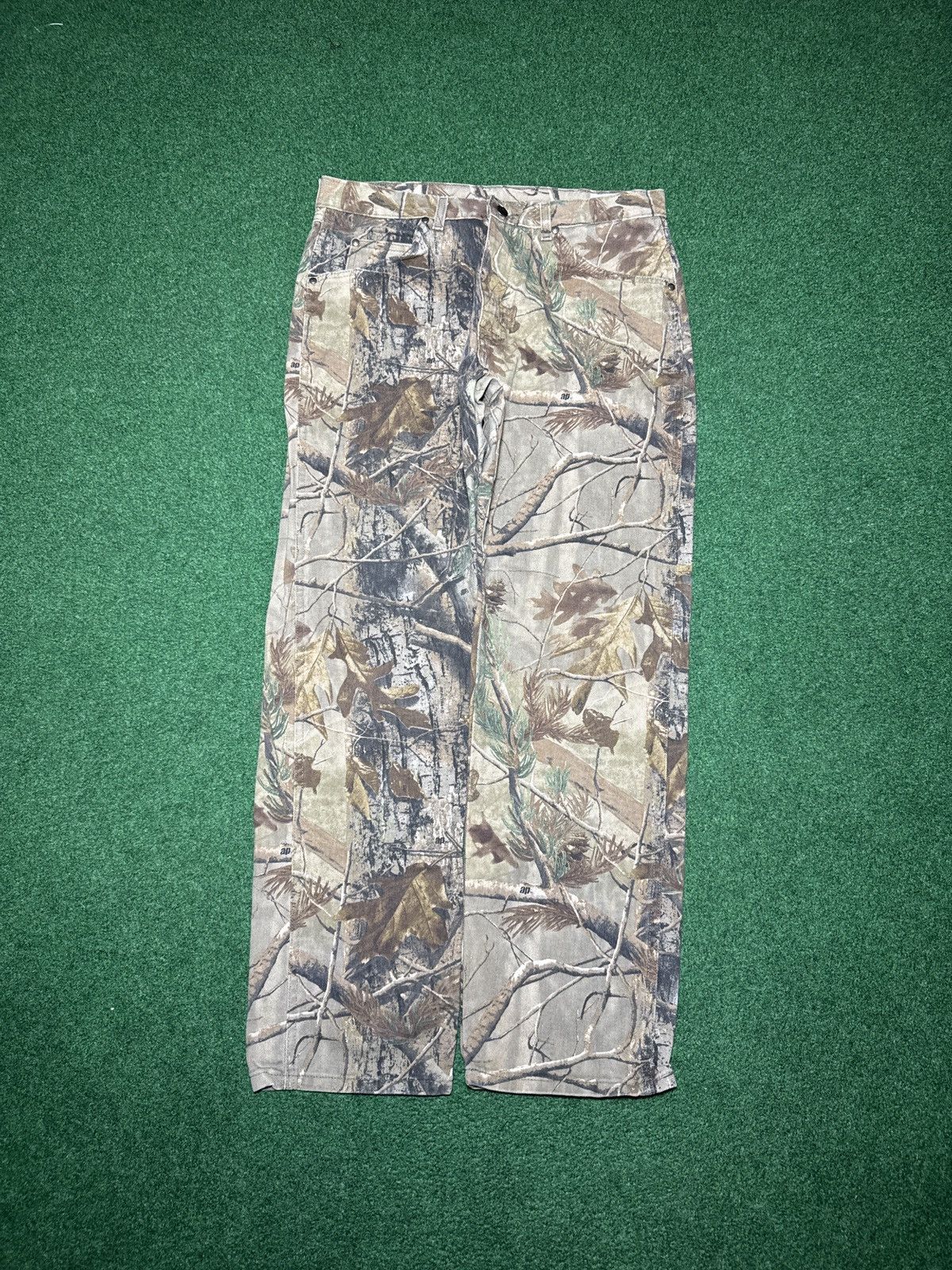 Wrangler Vintage 90s Camo Wrangler 34x30 Hip Hop Grunge Pants Size US 34 / EU 50 - 3 Thumbnail