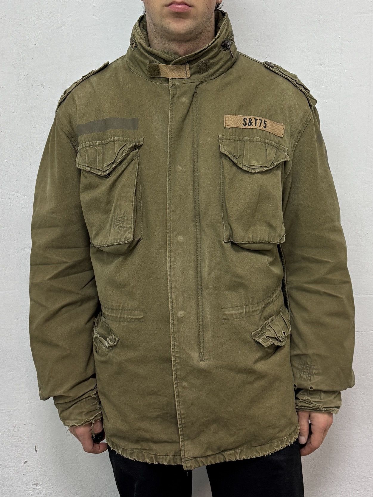 Vintage Vintage Military Jacket 2in1 Size US L / EU 52-54 / 3 - 3 Thumbnail