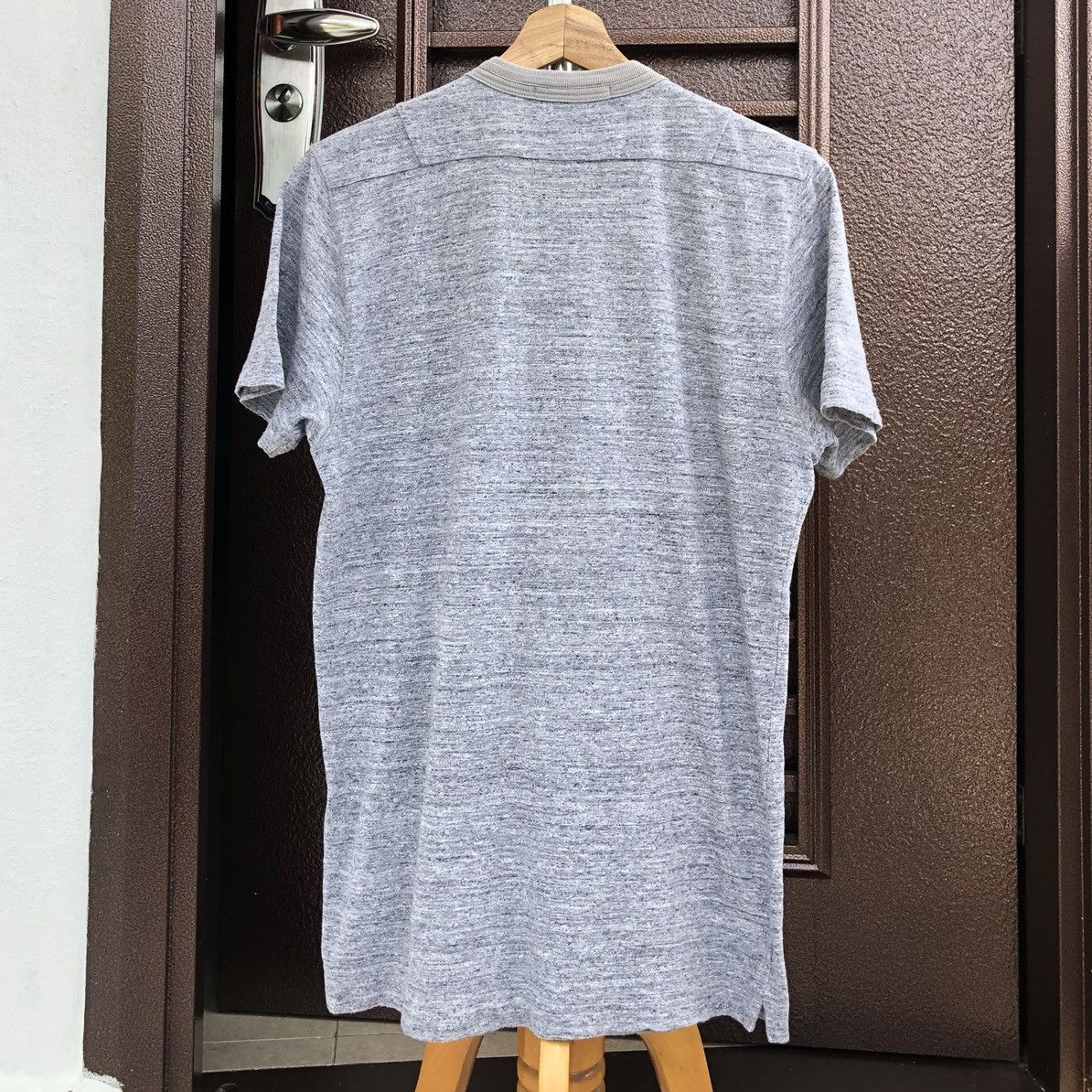 Stone Island Men’s V Neck Grey T shirt