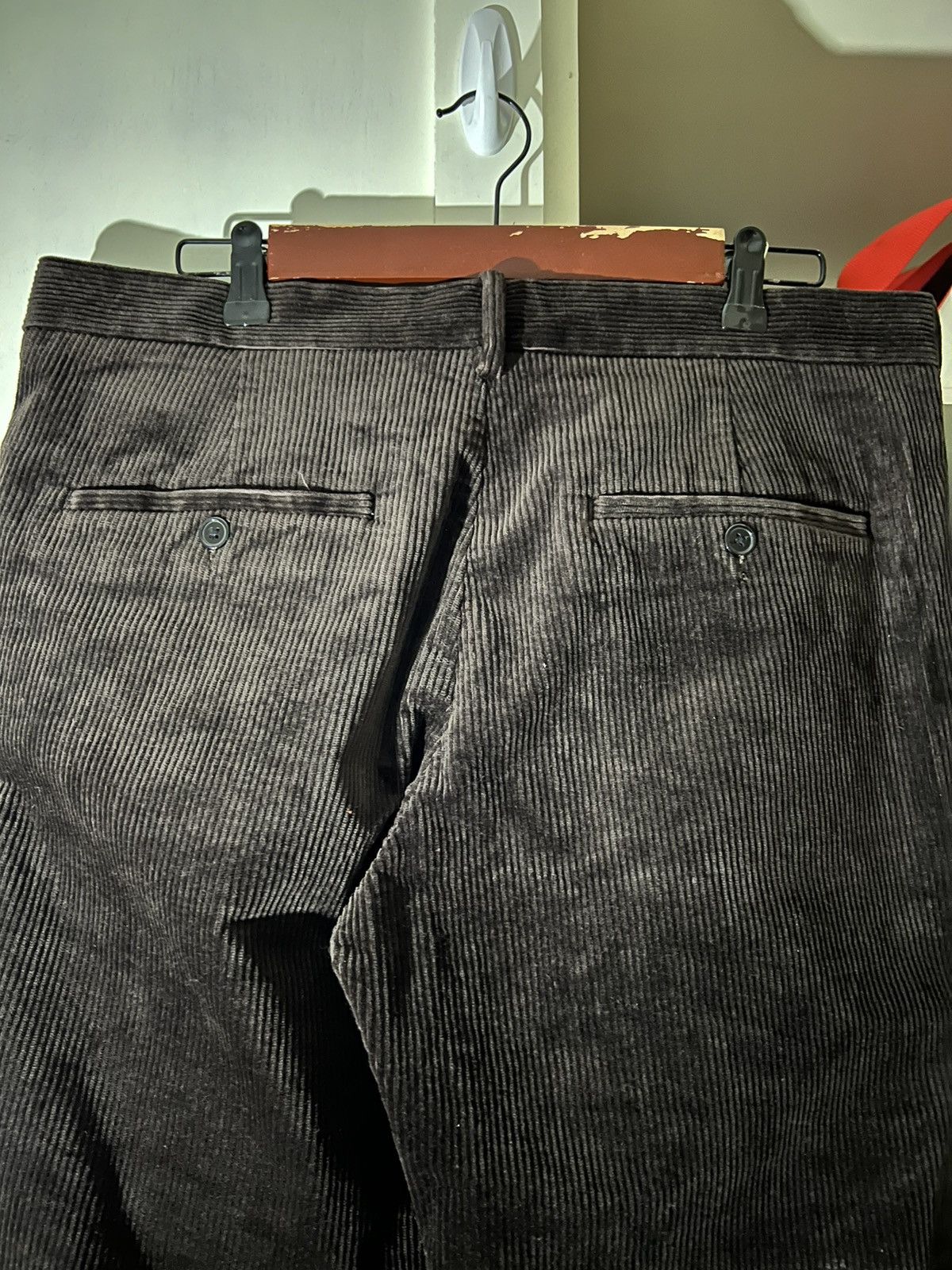 H&M H&M Regular Fit Corduroy Pants Size US 33 - 4 Thumbnail