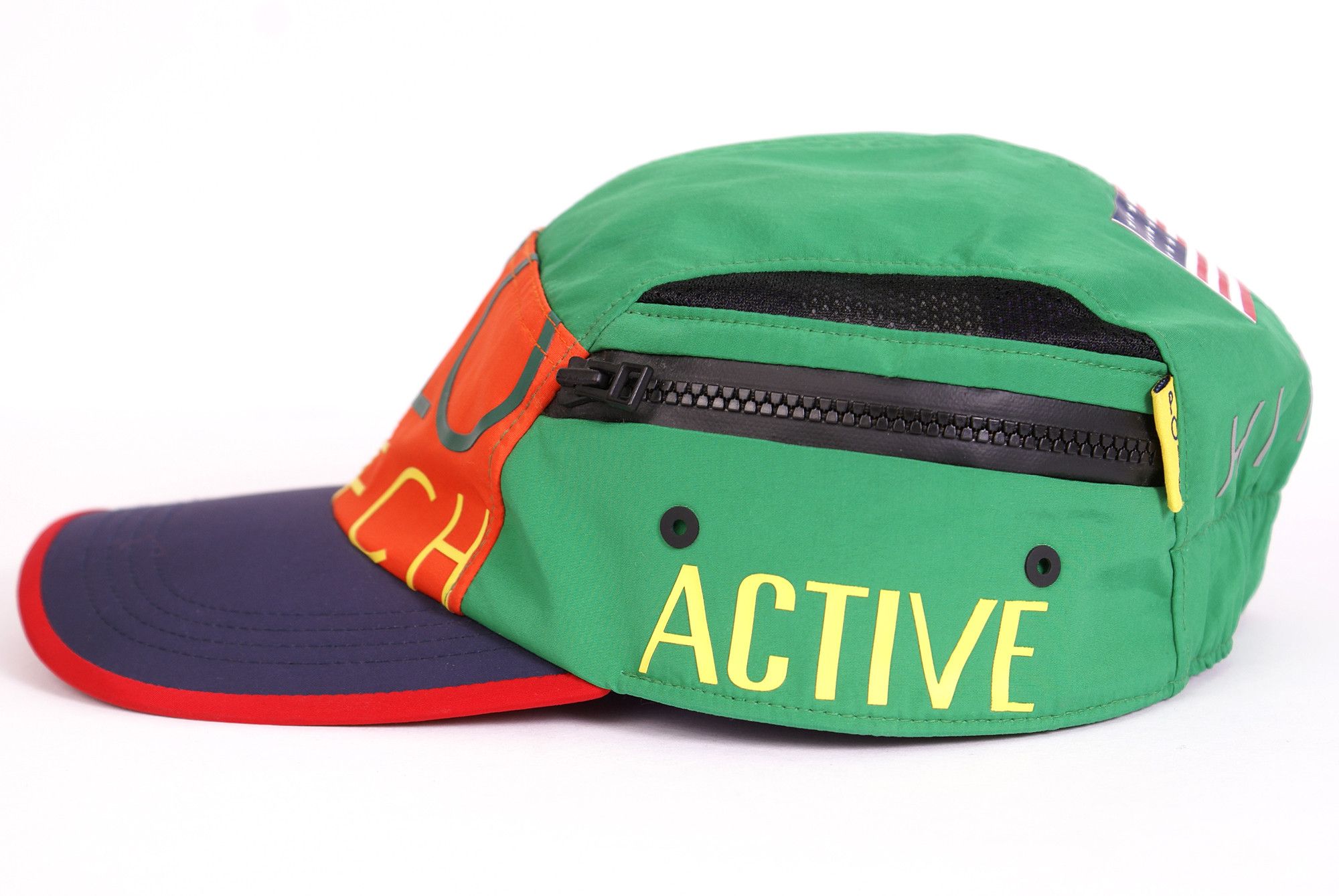Polo Ralph Lauren 2018 Polo Ralph Lauren HI TECH SIDE POCKET Cap Green S/M Size ONE SIZE - 13 Thumbnail