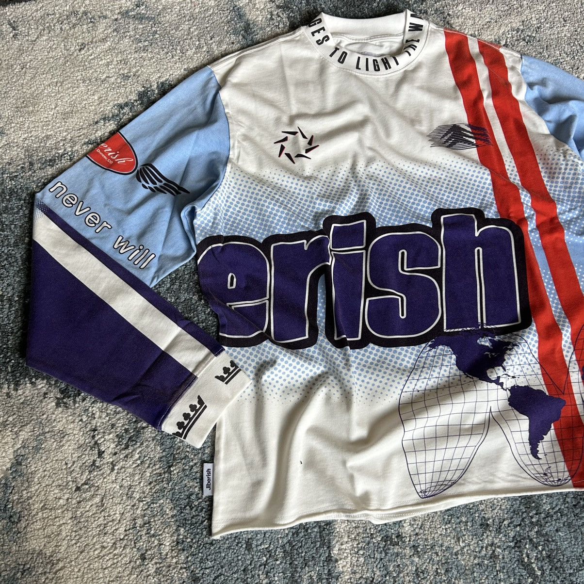 Jiberish COTTON MiDWEiGHT MX MOTOCROSS DiRTBiKE DENVER COLORADO USA Size US L / EU 52-54 / 3 - 5 Thumbnail