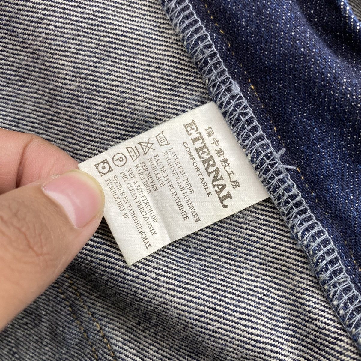 Eternal 1990s Vintage Eternal Japan Faded Selvedge Jeans Bush Pants Size US 32 / EU 48 - 8 Thumbnail