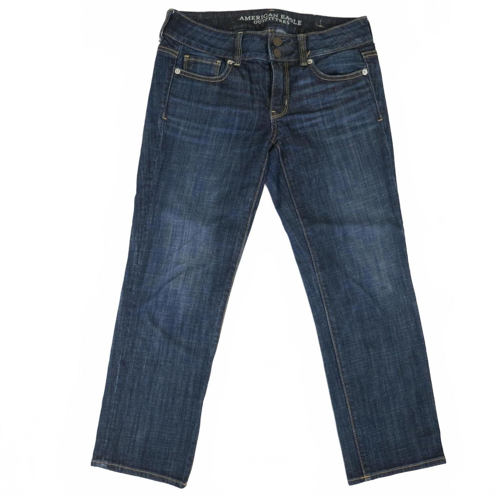 American Eagle Outfitters American Eagle Artist Crop Stretch Jeans Size 2 Regular Size 26" / US 2 / IT 38 - 1 Thumbnail