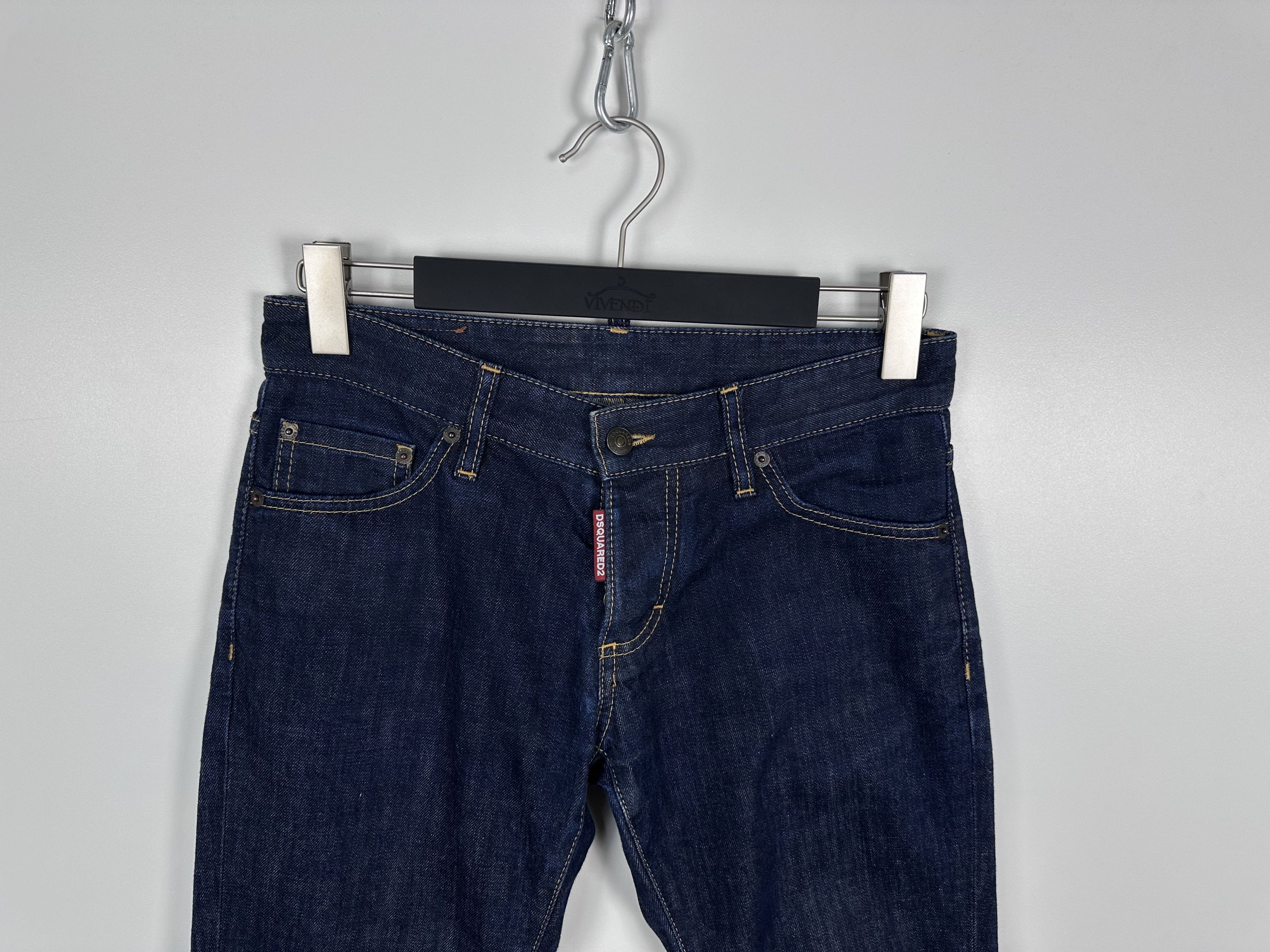 Designer × Dsquared2 Dsquared2 Mens Denim Blue Jeans Size 44 Size US 44 / EU 60 - 2 Thumbnail