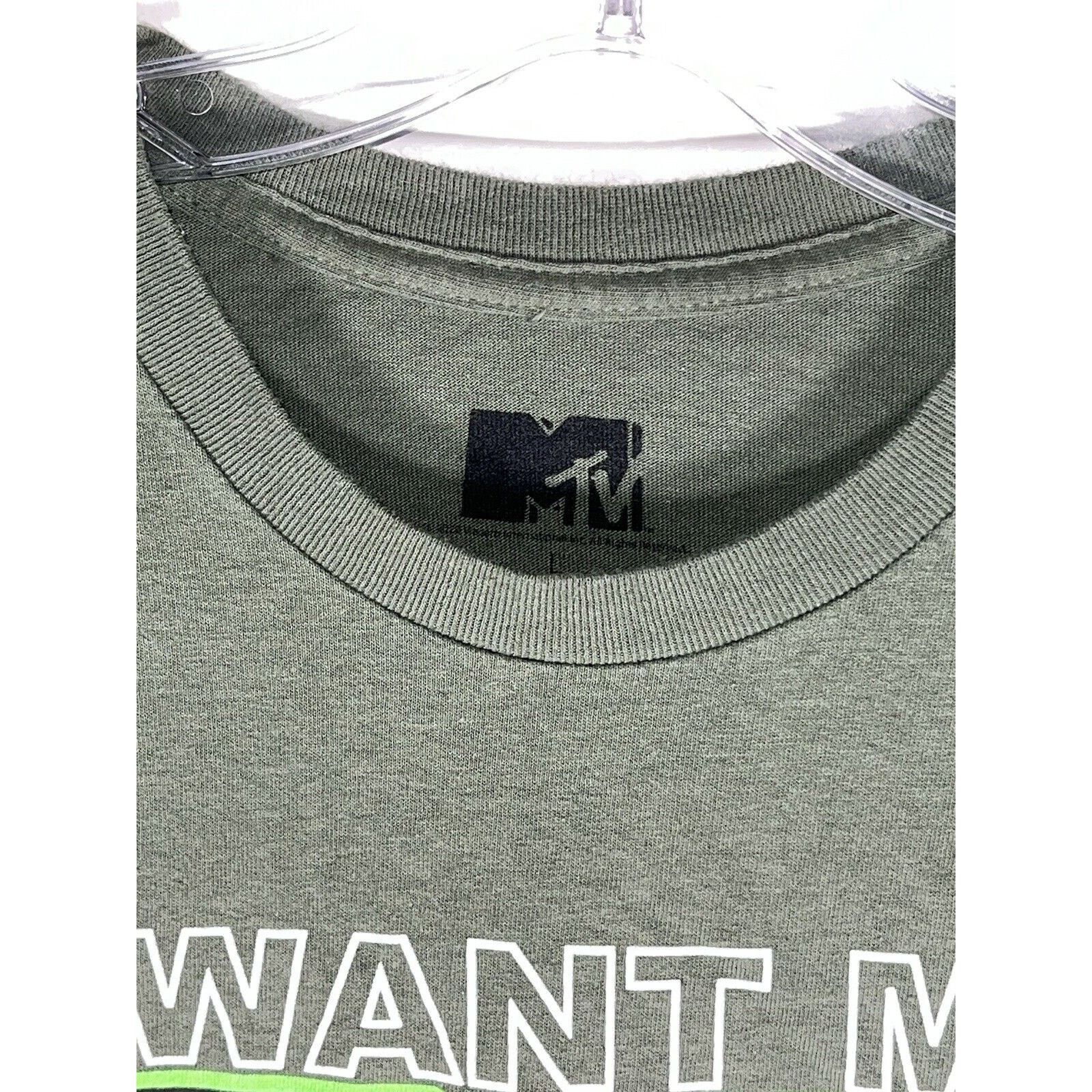 Mtv Vtg MTV 80s I Want My MTV Moonman VMA T-Shirt Size Large Size US L / EU 52-54 / 3 - 3 Thumbnail