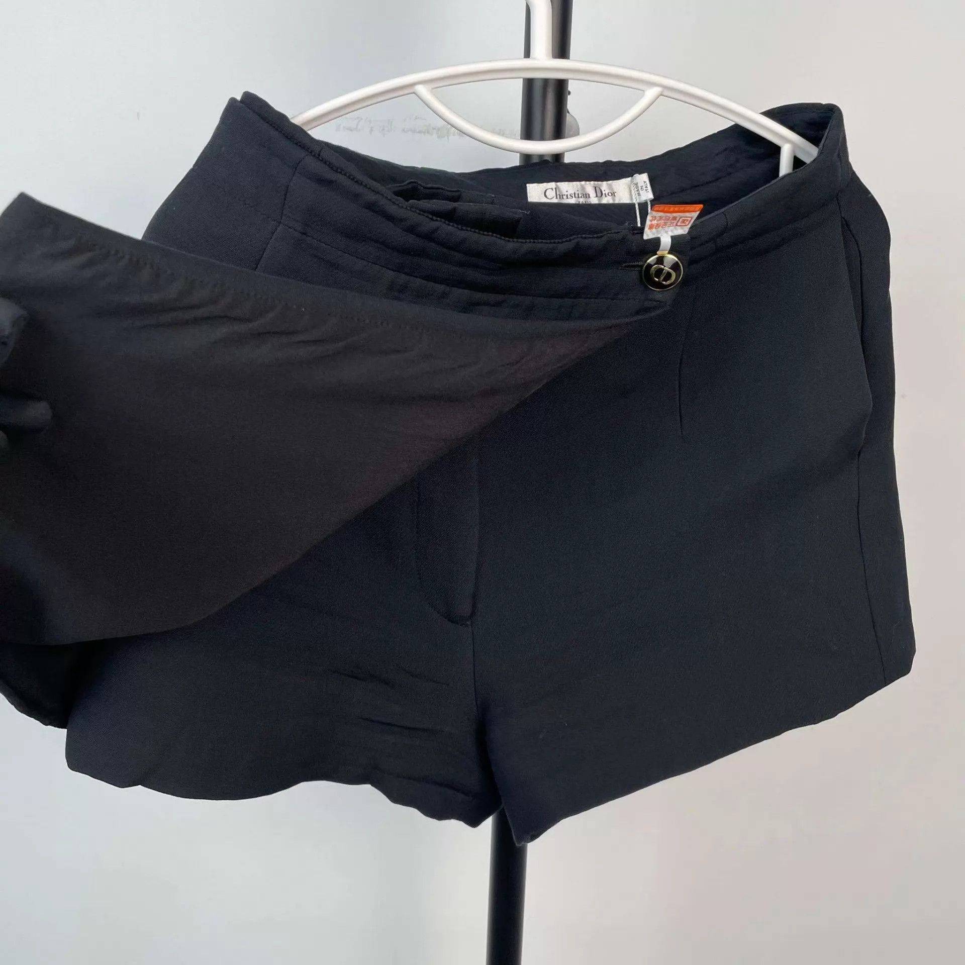 Dior Dior silk culottes 36 black Size 26" / US 2 / IT 38 - 5 Thumbnail