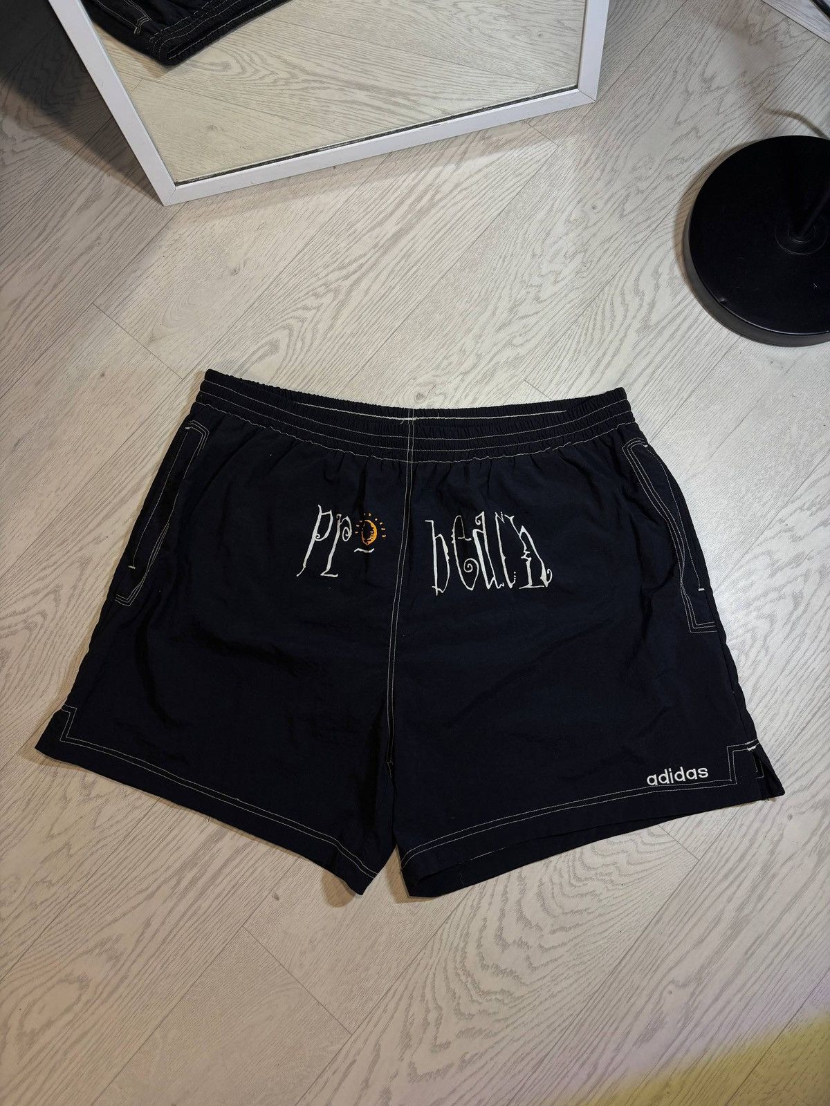 Adidas 90’s Adidas Pro Beach Volleyball short Size:XL Size US 36 / EU 52 - 2 Thumbnail