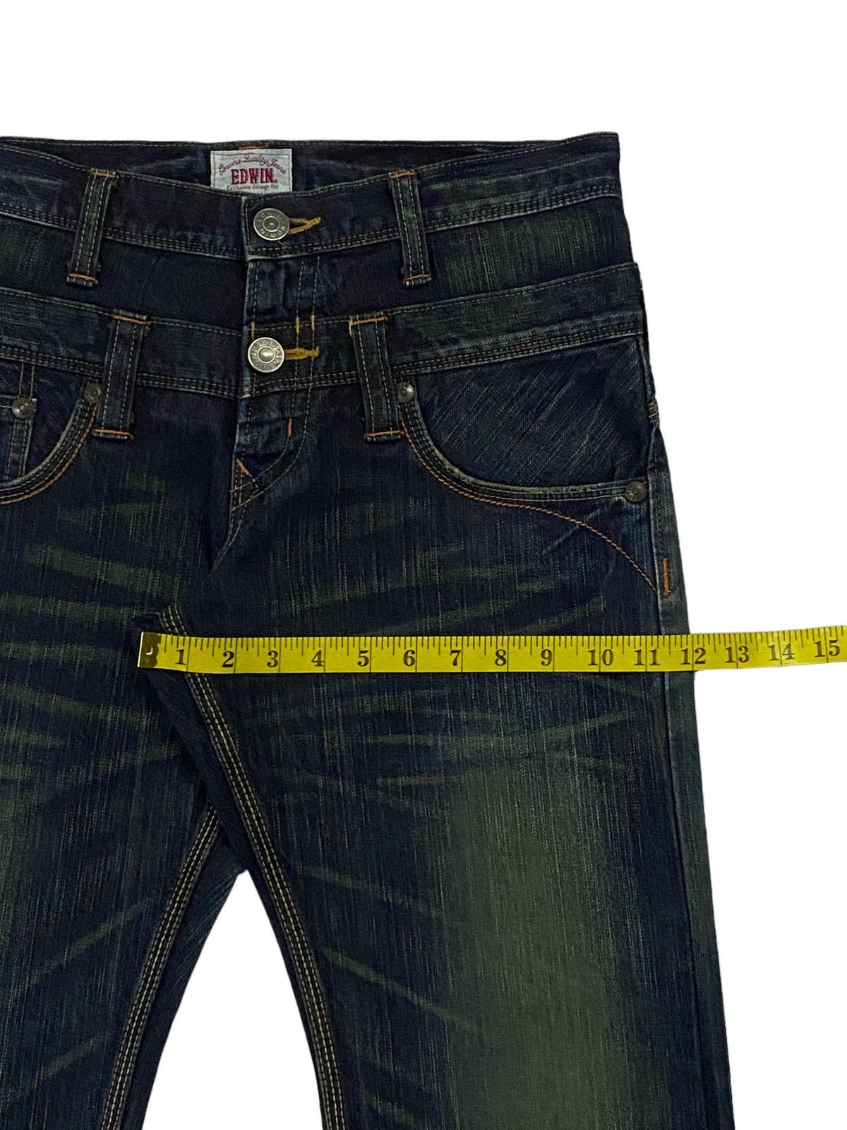 Edwin Edwin Double Waist Denim Pants Size US 30 / EU 46 - 8 Thumbnail