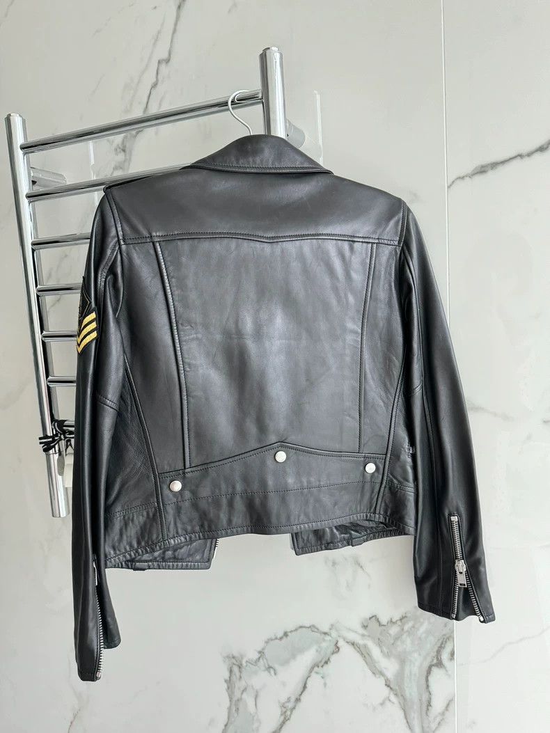 Yves Saint Laurent saint LaurentClassic leather biker jacket 2503-Nextarrow Size XS / US 0-2 / IT 36-38 - 6 Thumbnail