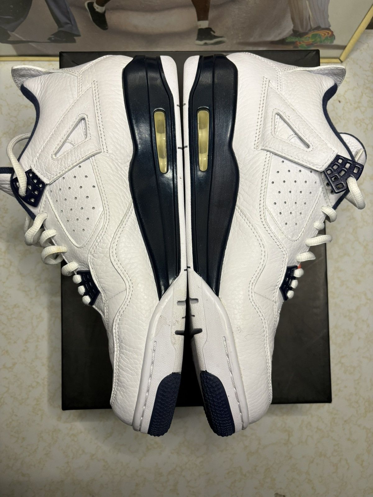 Jordan Brand Jordan Retro 4 ‘legend blue “ Size US 11.5 / EU 44-45 - 3 Thumbnail