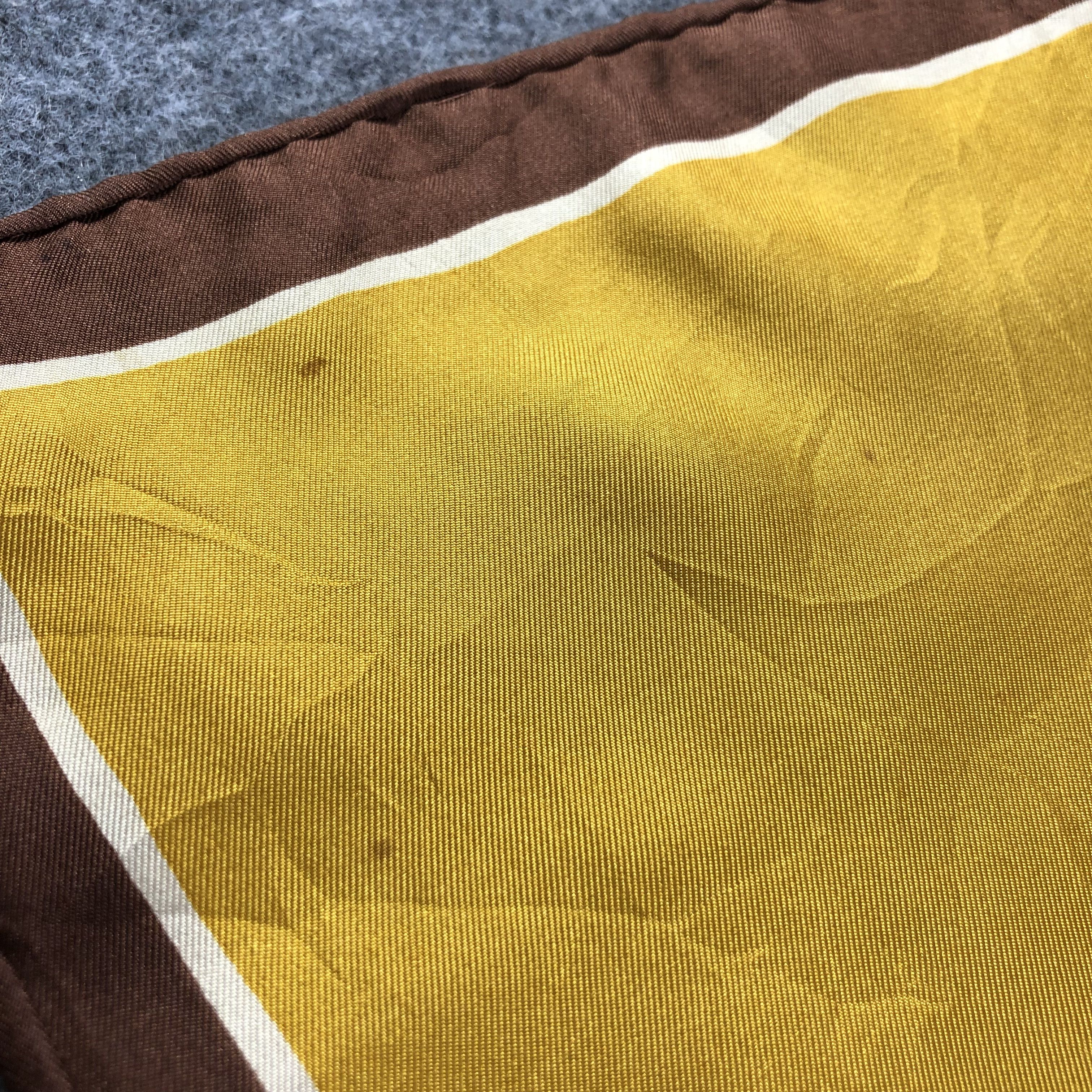 Pierre Cardin Vintage Pierre Cardin Abstract Silk Scarf M690 Size ONE SIZE - 5 Thumbnail