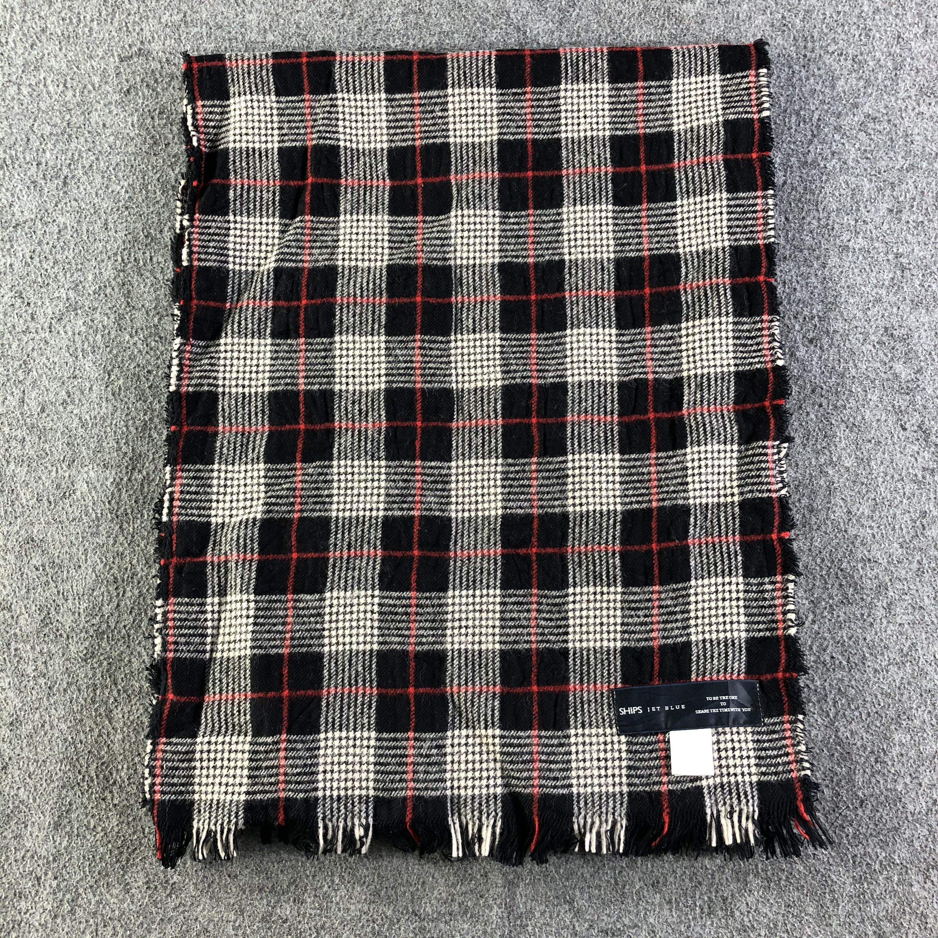 Ships Jet Blue Ships Jet Blue Scarf / Muffler / Neckwear P574 Size ONE SIZE - 3 Thumbnail