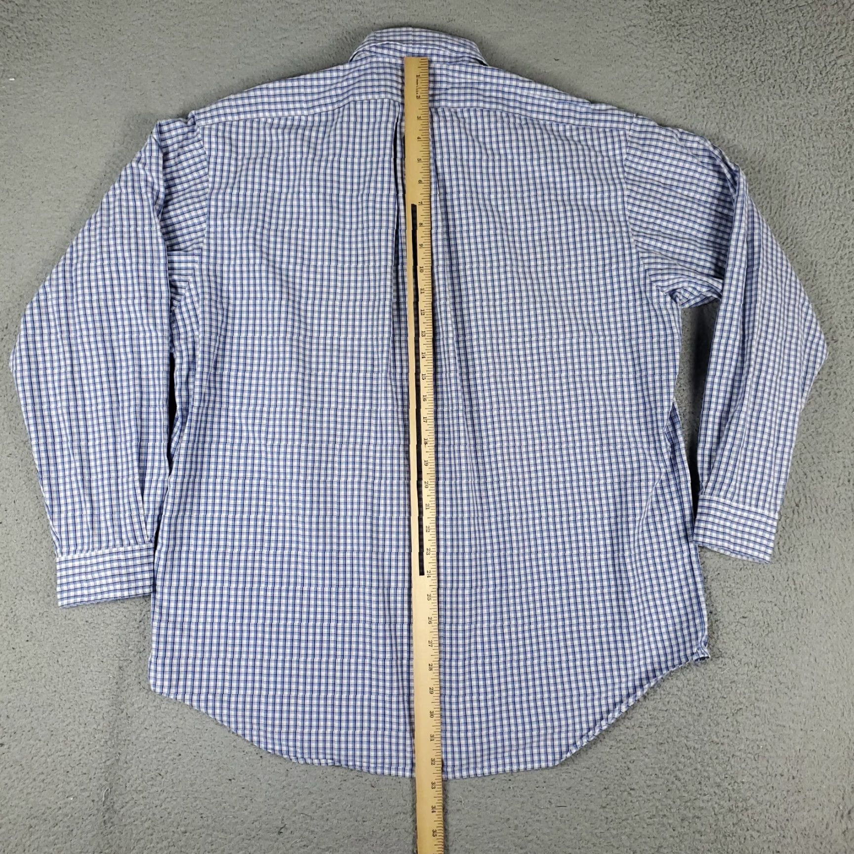 Ralph Lauren Ralph Lauren Plaid Button-Up Shirt Mens Large Blue Long Sleeve Casual Modern Size US L / EU 52-54 / 3 - 4 Thumbnail