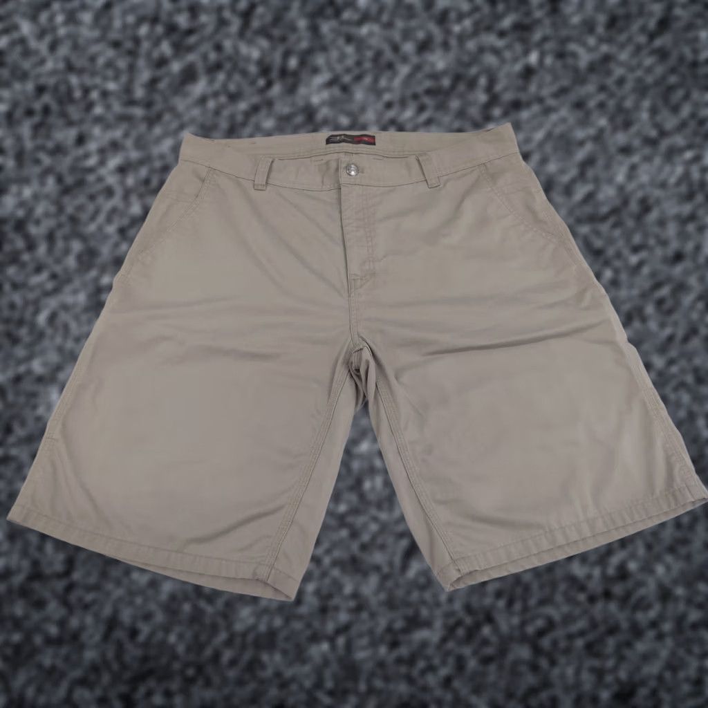 Under Armour Under Armour Mens 38 x 12 Chino Outdoor Shorts Tan #1729 Pants Shorts Chino Outdoor Mens Brown 38 Regular Belt Loops Pockets Breathable Quick Dry Size US 38 / EU 54 - 1 Thumbnail