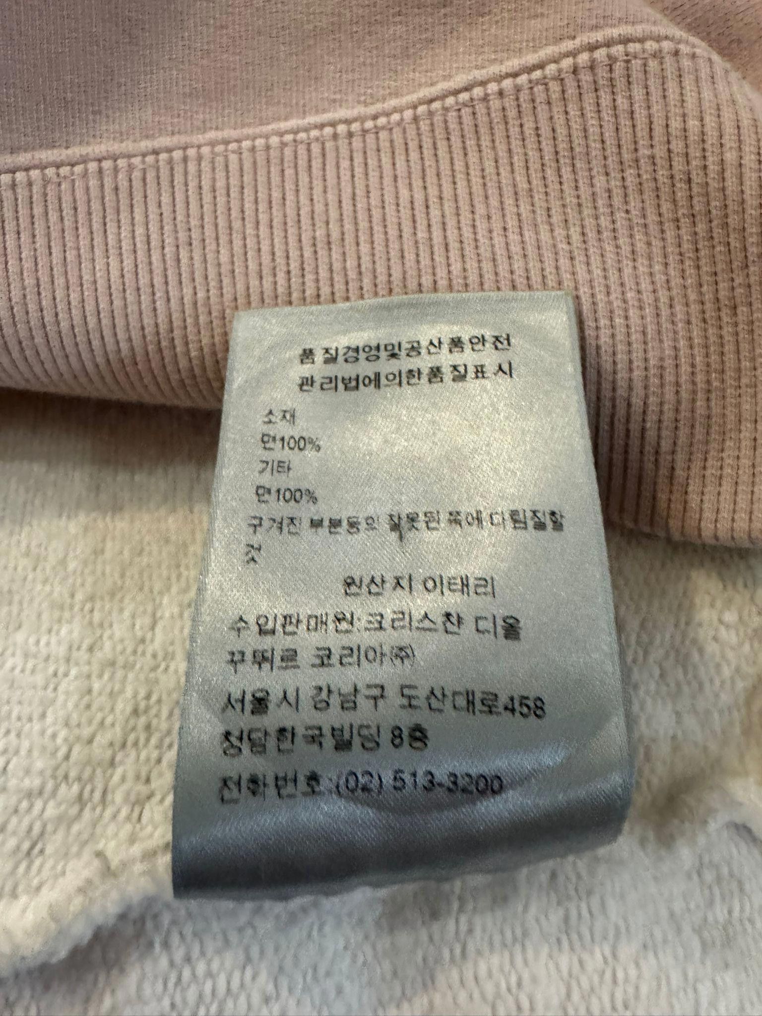 Dior Dior x Stussy Dusty Pink Dyed Sweatshirt Large Size US L / EU 52-54 / 3 - 7 Thumbnail