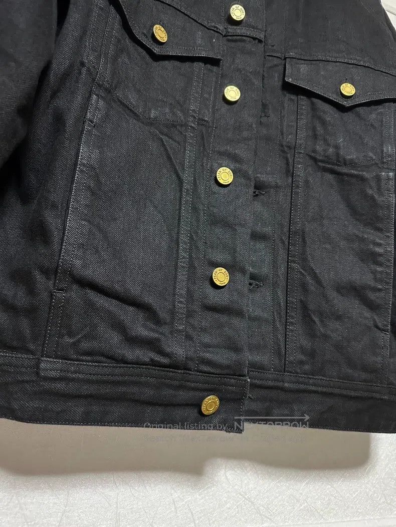 Fear of God Fear of God Black heavy lambswool denim jacket Size US M / EU 48-50 / 2 - 4 Thumbnail
