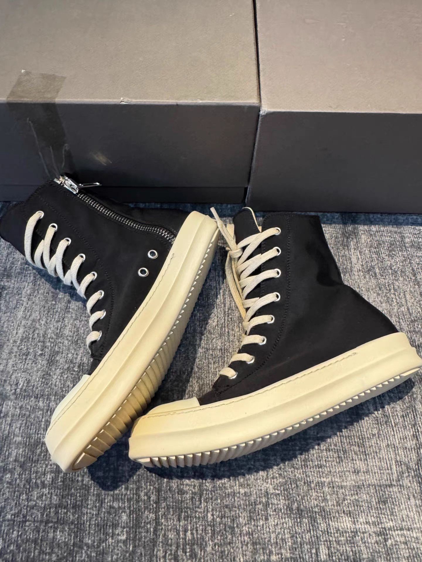 Rick Owens Rick Owens DRKSHDW Turbo Cyclops Size US 8.5 / IT 38.5 - 6 Thumbnail