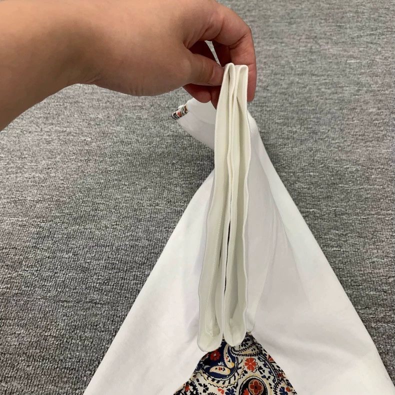Louis Vuitton Louis Vuitton White cashew print patchwork short sleeve Size US M / EU 48-50 / 2 - 9 Thumbnail