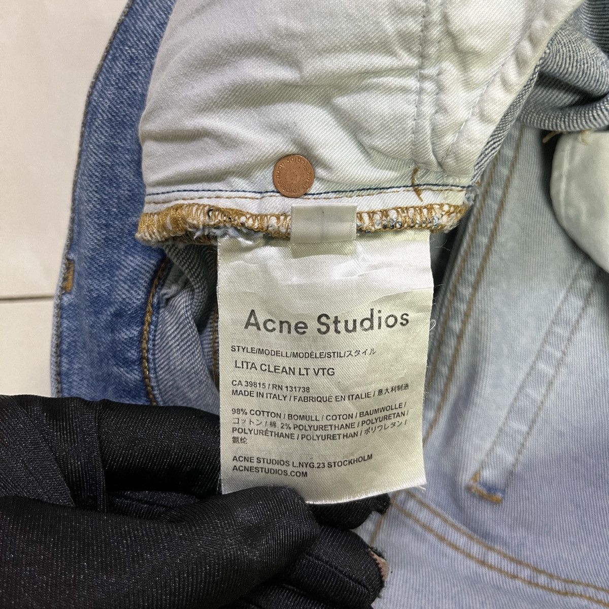 Acne Studios Acne Studios Lita Clean Flare Jeans Size 27" / US 4 / IT 40 - 8 Thumbnail