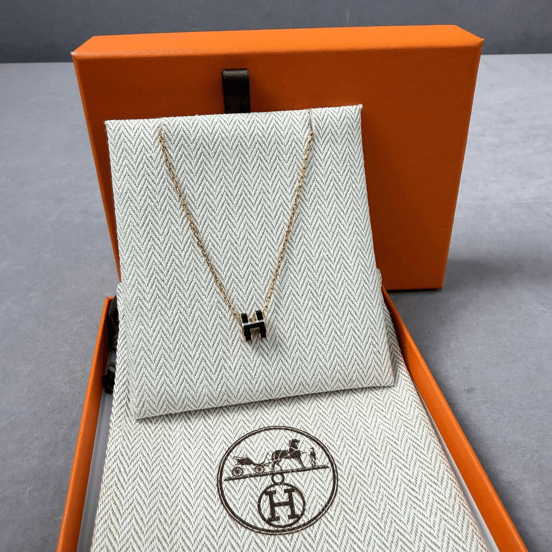 Hermes Hermes Mini Pop H Necklace Size ONE SIZE - 1 Thumbnail