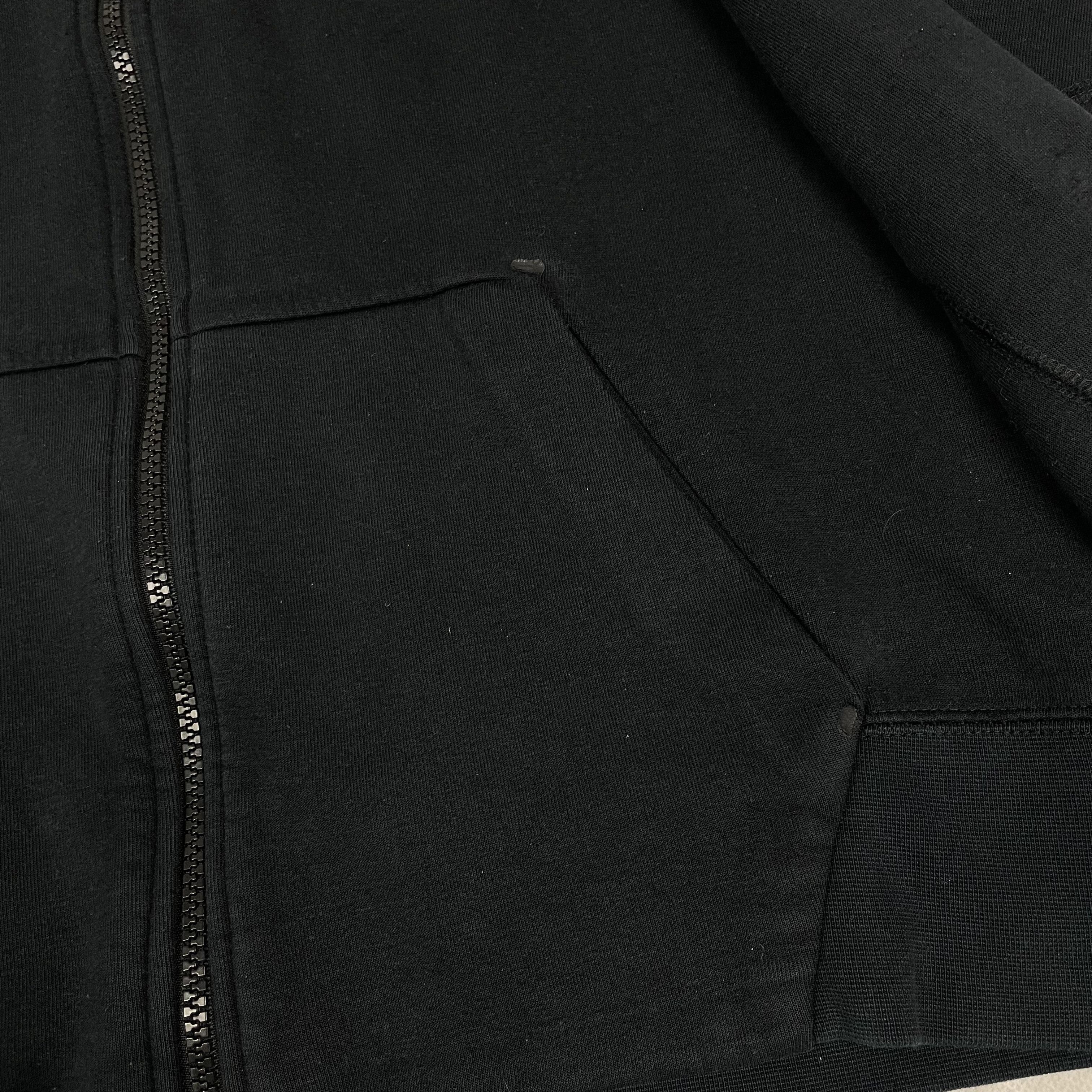 Nike Nike Tech Men's Black Cotton Long Sleeve Full Zip Hoodie M Size US M / EU 48-50 / 2 - 6 Thumbnail