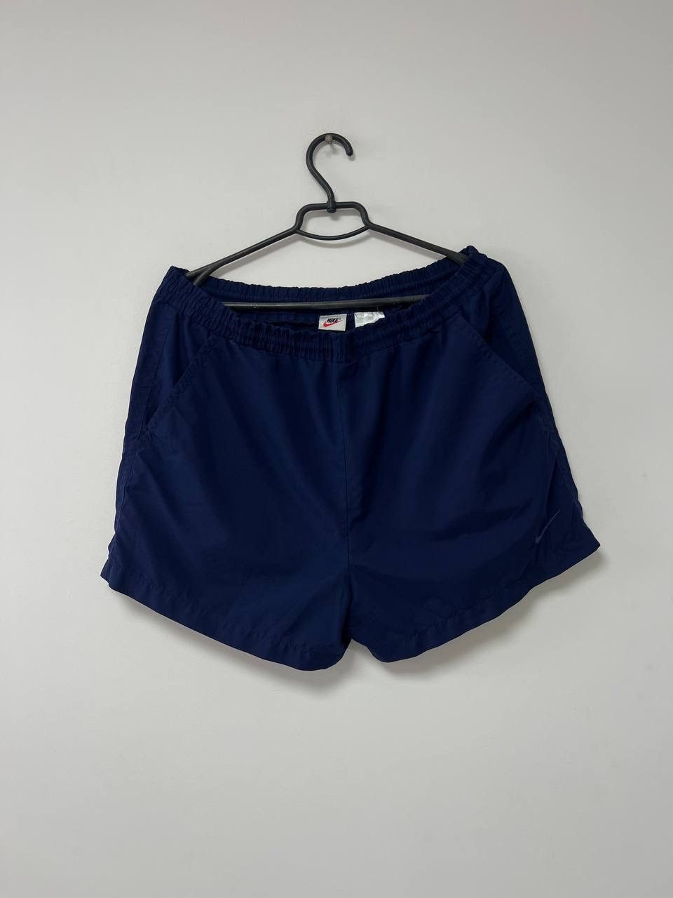 Nike Vintage 90s Nike Athletics Shorts Run Team Sportwear L Size US 36 / EU 52 - 1 Thumbnail