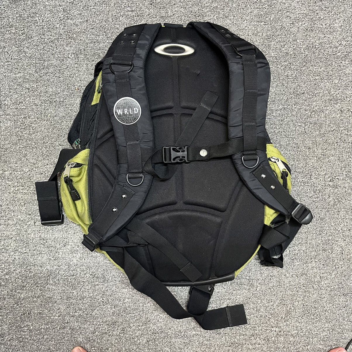 Oakley 00s Oakley 3.0 Iconic Backpack Green Vintage Big Size ONE SIZE - 6 Thumbnail