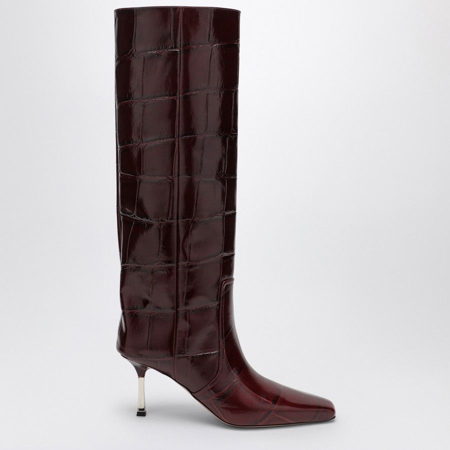 Paris Texas o1d2blof0924 High Boots in Burgundy Size US 7.5 / IT 37.5 - 1 Thumbnail