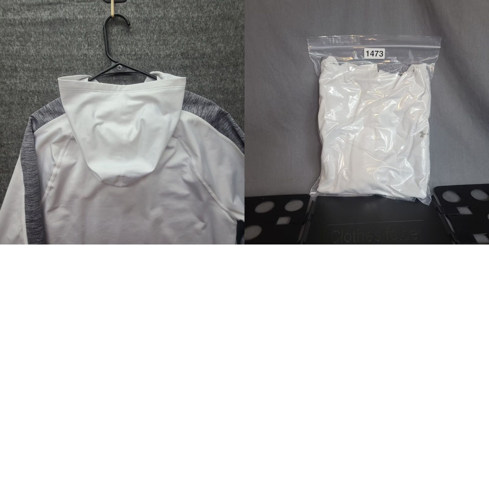 Under Armour Under Armour Sweatshirt Hoddie Womens XL White Pullover Coldgear Logo Knit Long Sleeve Activewear Casual Outdoor Size XL / US 12-14 / IT 48-50 - 8 Thumbnail
