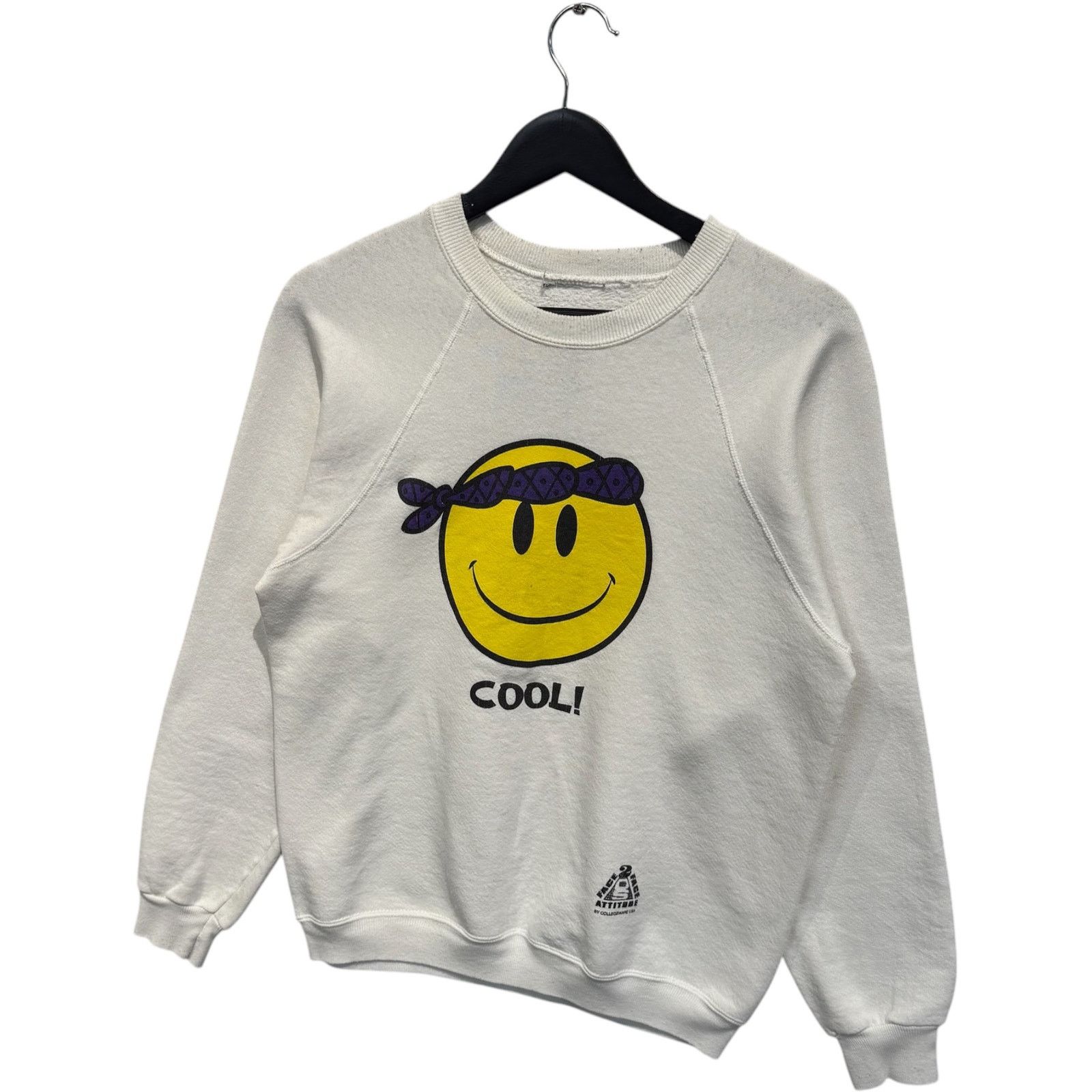 Vintage Vintage Smiley Face Bandana Cool Pullover 90s Crewneck S Size US S / EU 44-46 / 1 - 3 Thumbnail