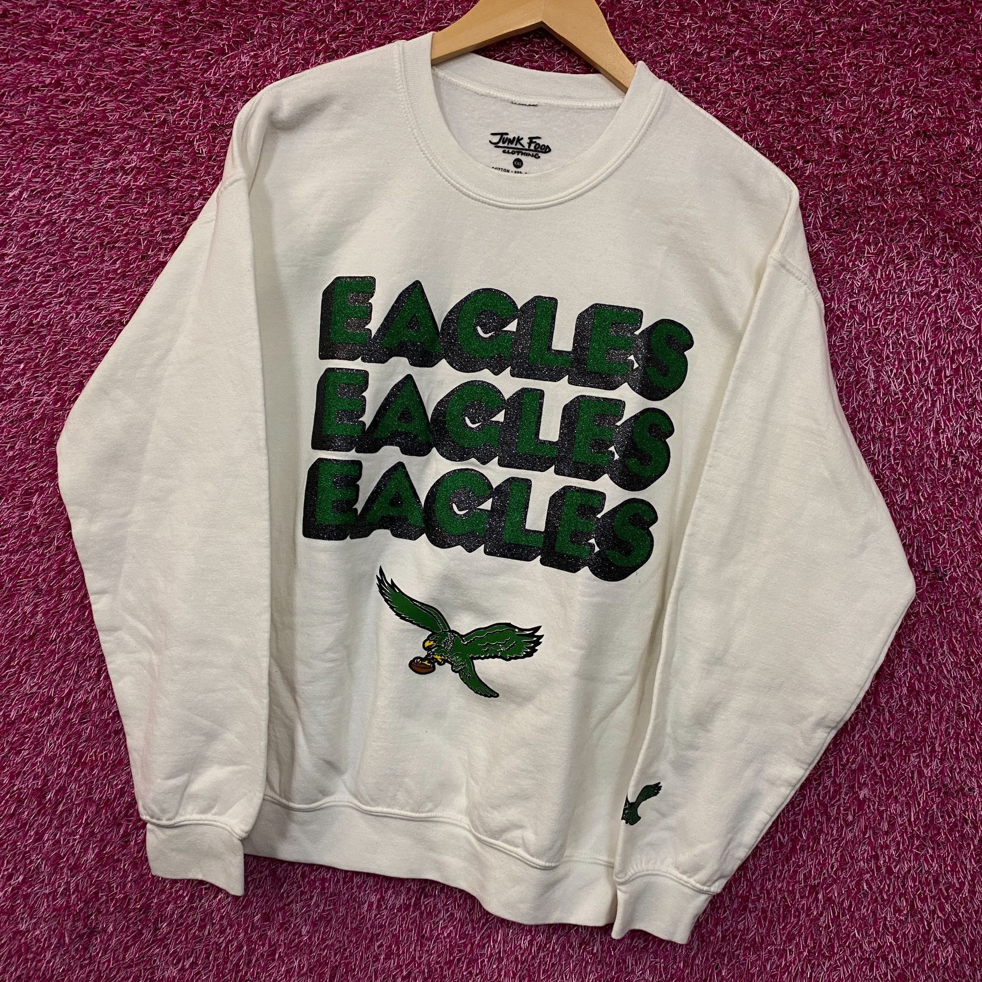 Junk Food Junk Food Clothing Philadelphia Eagles Repeat Bling Glitter Size US XXL / EU 58 / 5 - 3 Thumbnail