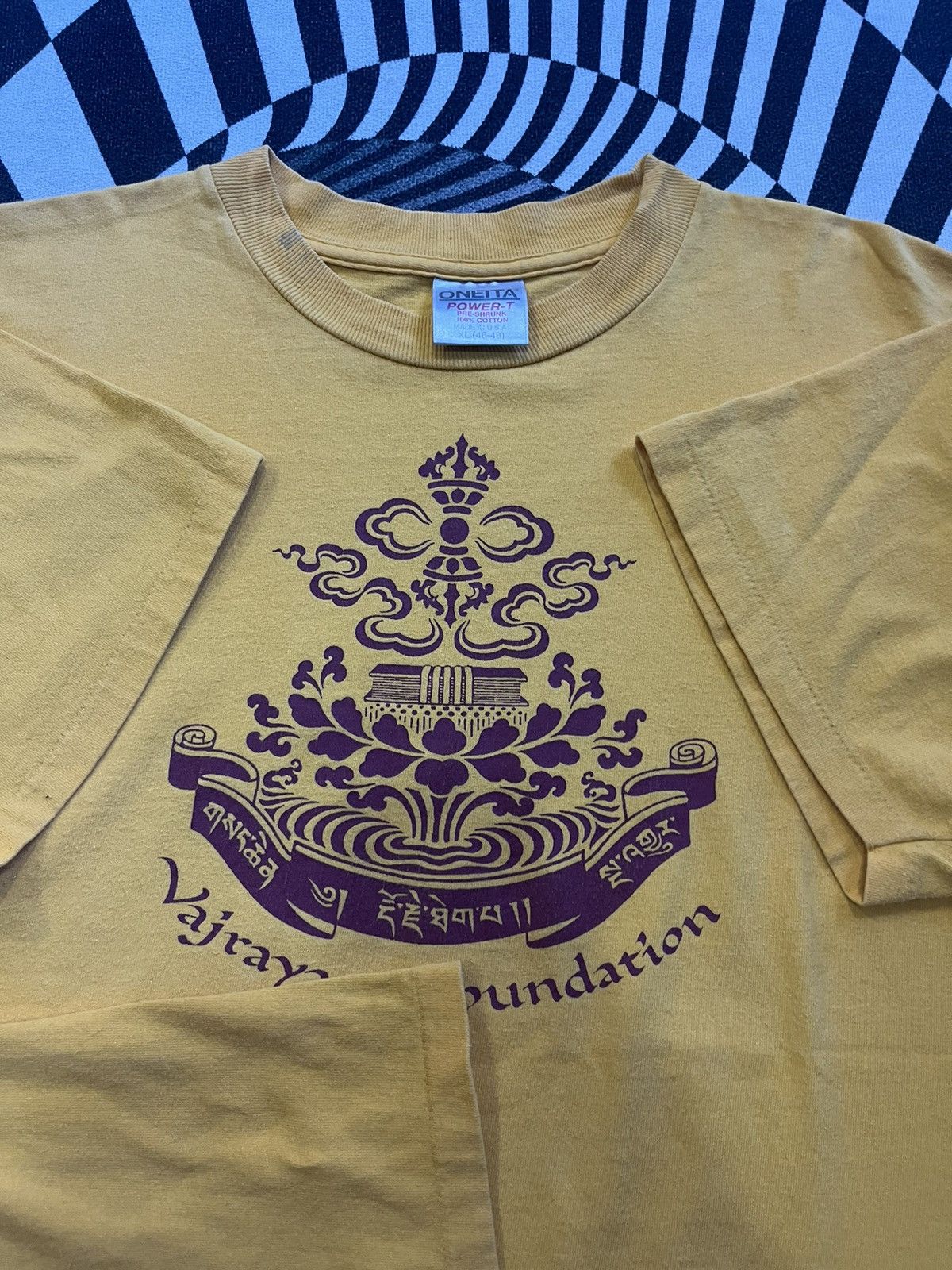 Vintage Vintage Vajrayana Foundation 80’s-90’s Tshirt Size US XL / EU 56 / 4 - 7 Thumbnail