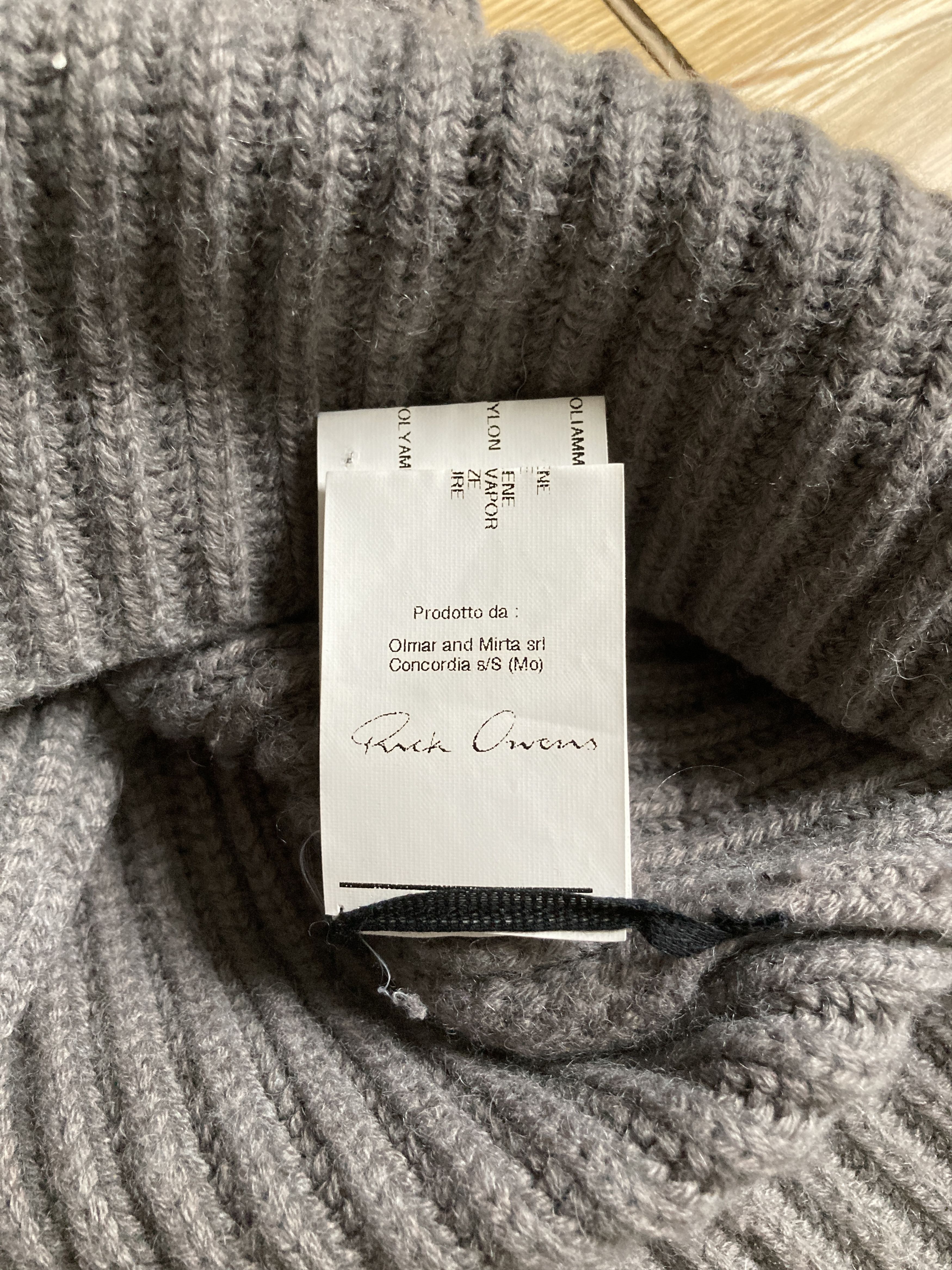 Rick Owens F/W 10 "GLEAM" Runway Alpaca Kangaroo Pouch Rollneck M Size US M / EU 48-50 / 2 - 14 Thumbnail