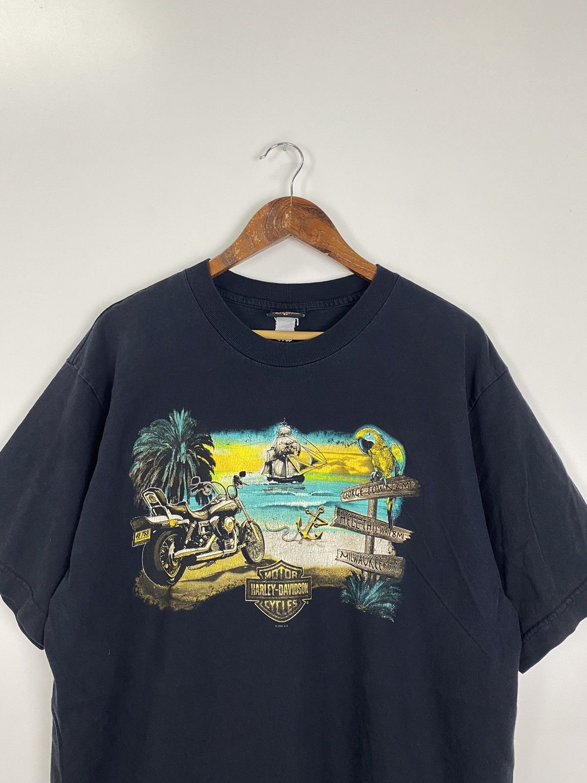 Harley Davidson Vintage 90s Harley Davidson T-shirt Size US XL / EU 56 / 4 - 6 Thumbnail