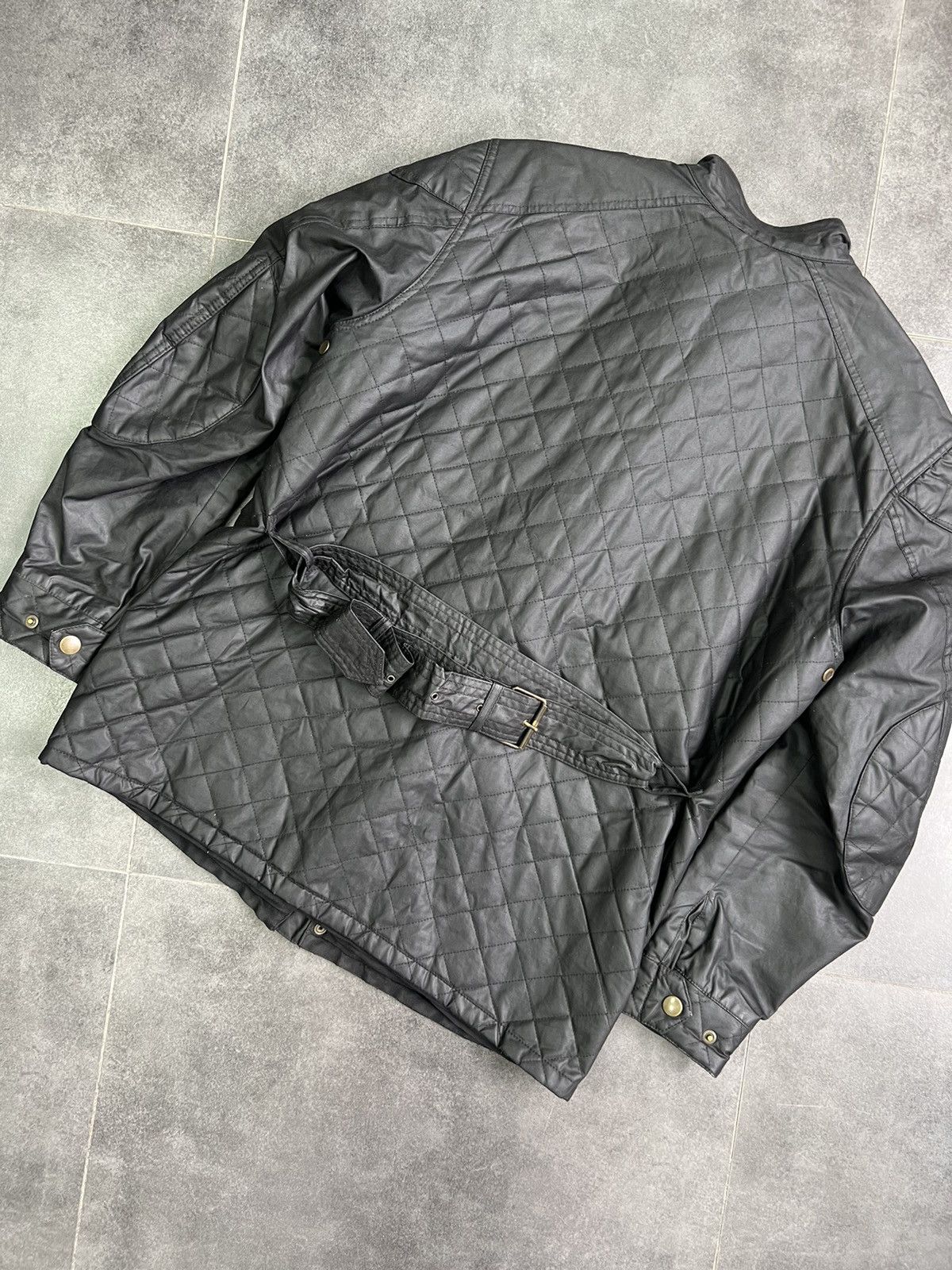 Belstaff × Vintage Vintage Belstaff quilted Wax Motorcycle jacket Size US L / EU 52-54 / 3 - 9 Thumbnail