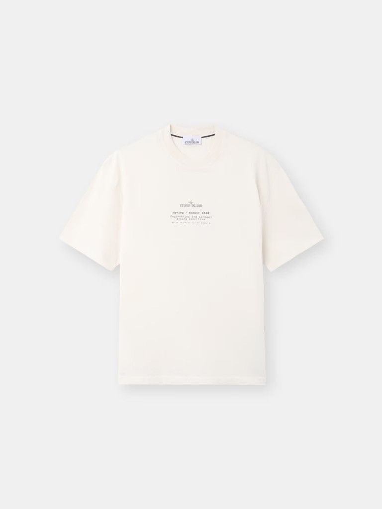 NWT Heritage Print Cotton T-Shirt - BEIGE L
