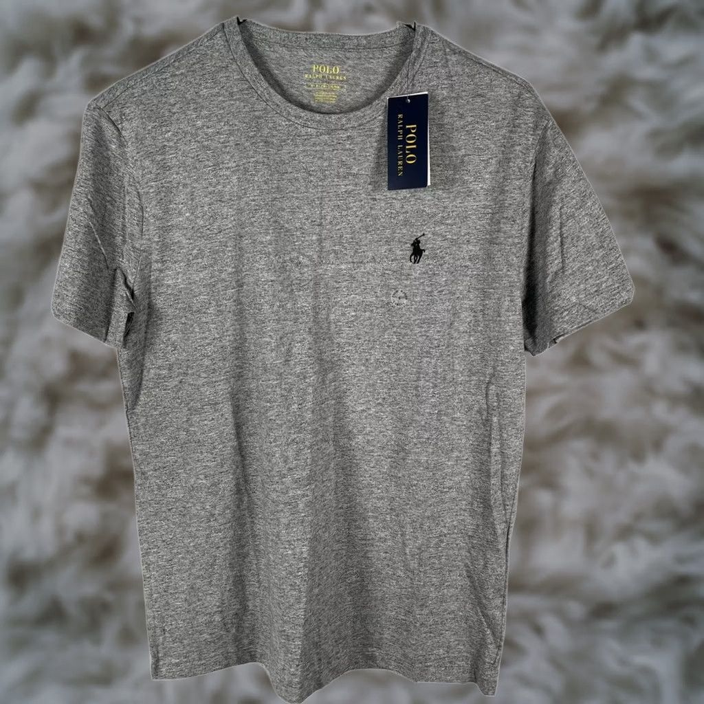 Polo Ralph Lauren Polo Ralph Lauren Mens Shirt S Short Sleeve Crewneck Heather Gray NWT Grey Polo TShirt Small Size Regular Size US S / EU 44-46 / 1 - 1 Thumbnail