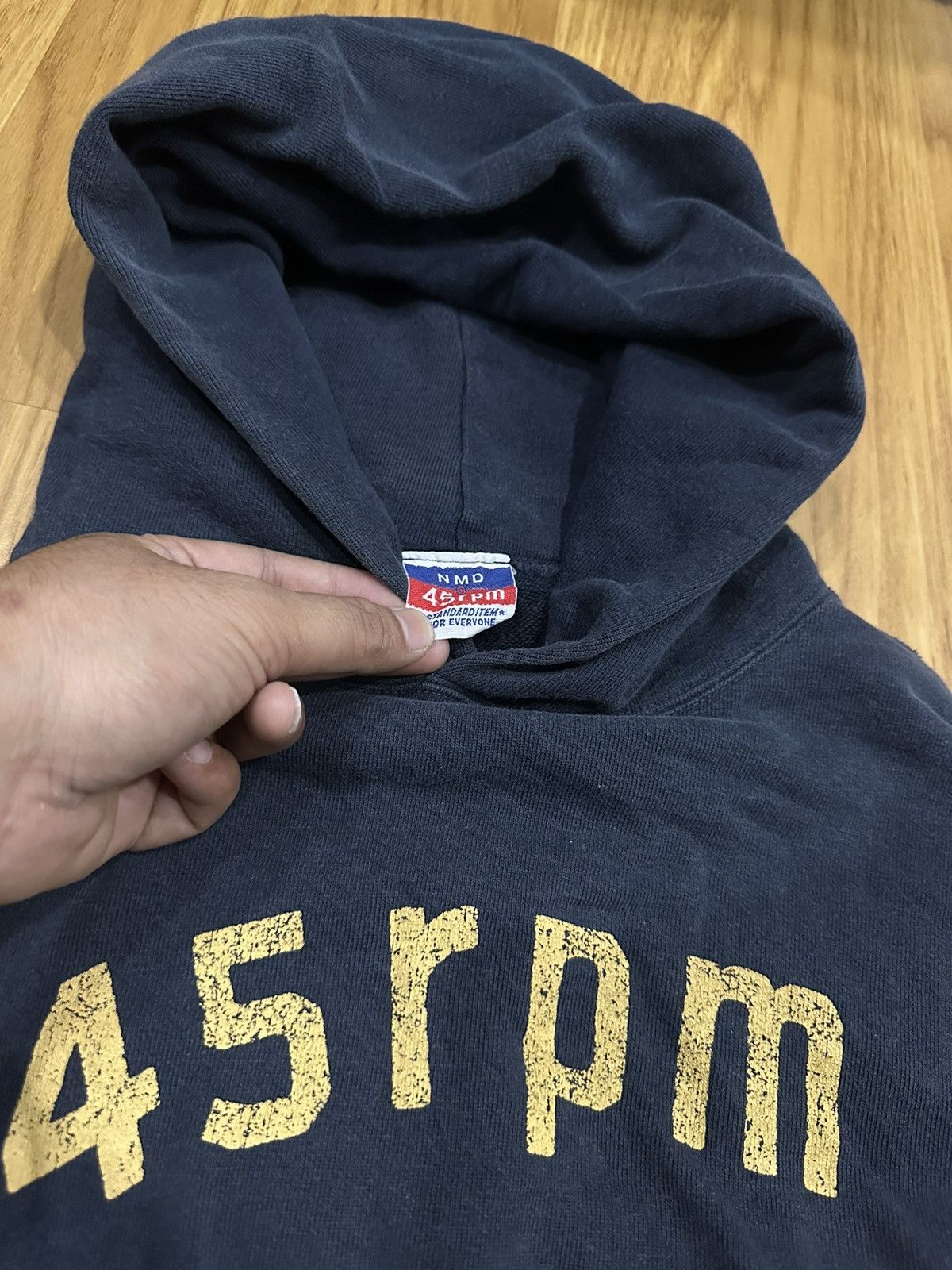 45rpm 45Rpm Og Logo Hoodies Japan Fit S Size US S / EU 44-46 / 1 - 9 Thumbnail