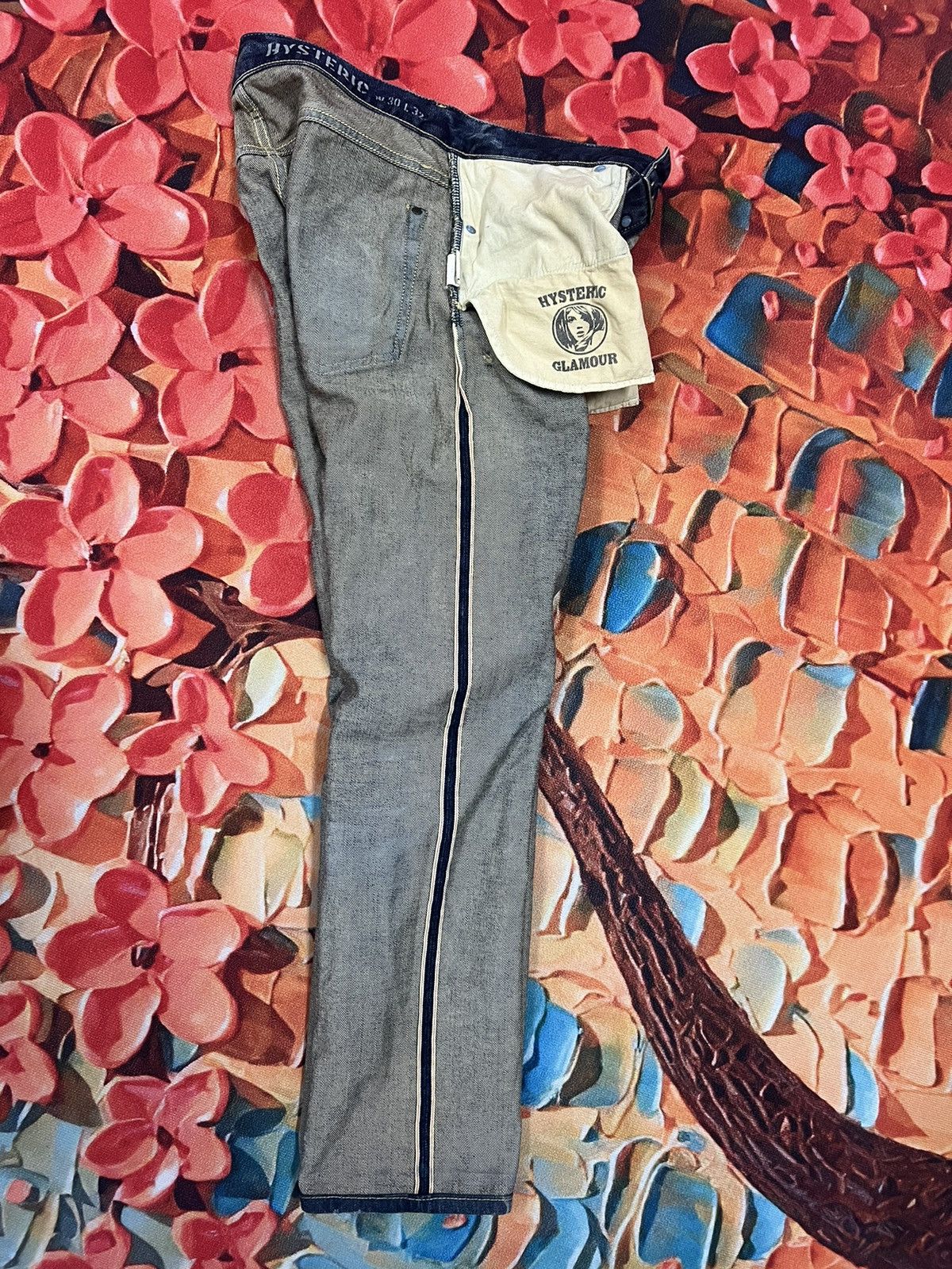 Japanese Brand Hysteric Glamour - Selvedge Jeans Size US 30 / EU 46 - 4 Thumbnail