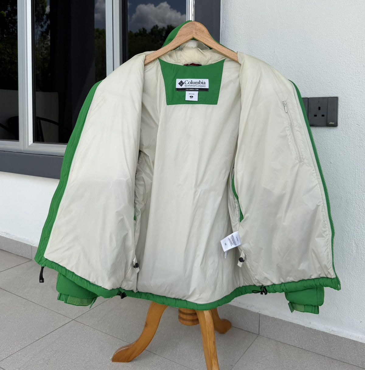 Columbia Columbia Big Logo Mountain Green Outdoor Padded Jacket Size US S / EU 44-46 / 1 - 13 Thumbnail