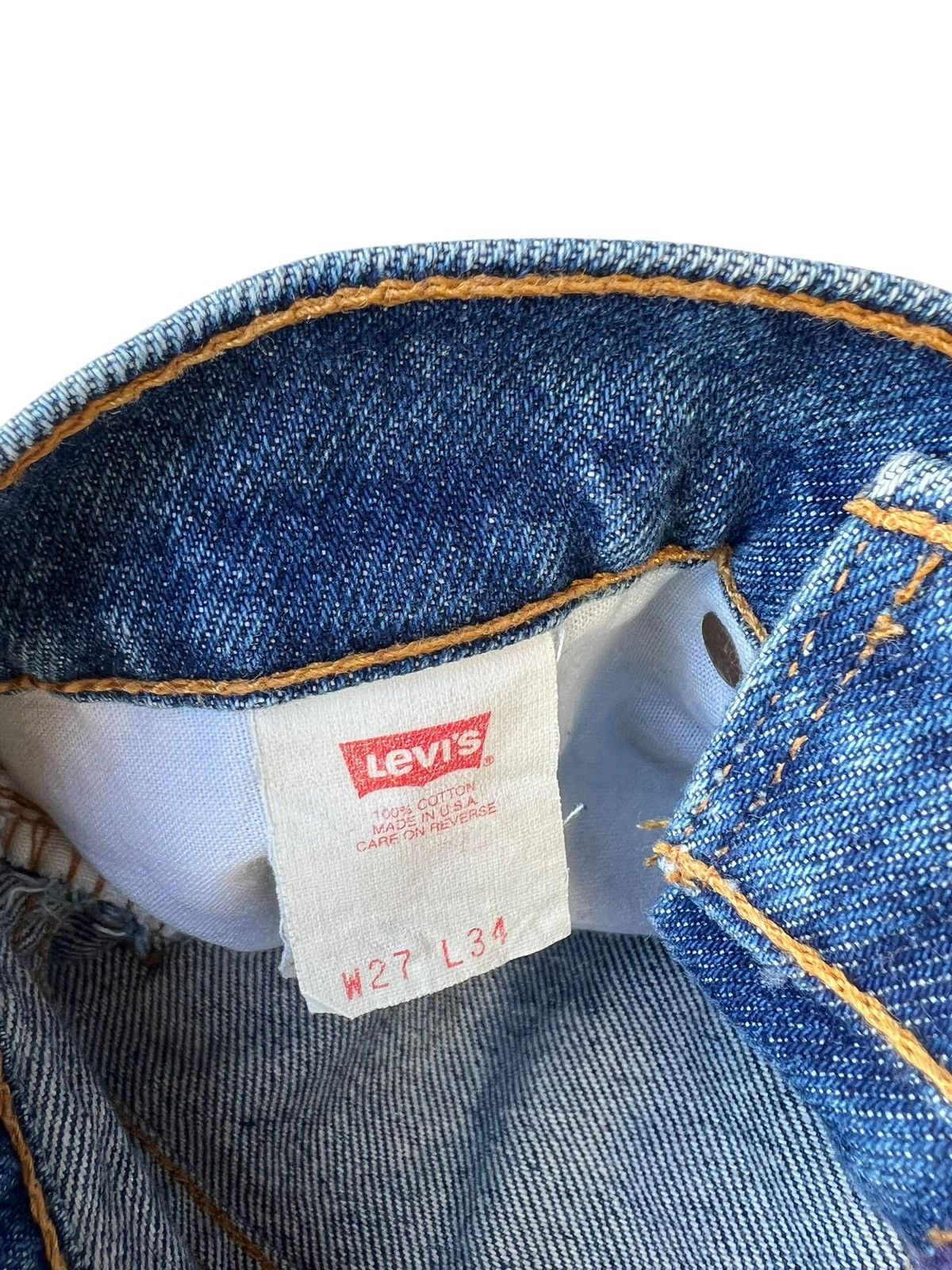 Levi's Vintage 1994 Levi’s 517 Distressed Denim Bootcut Jeans Size US 27 - 22 Thumbnail